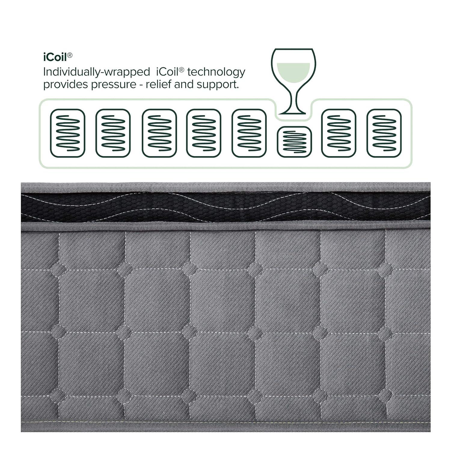 Zinus 12'' Medium Mattress