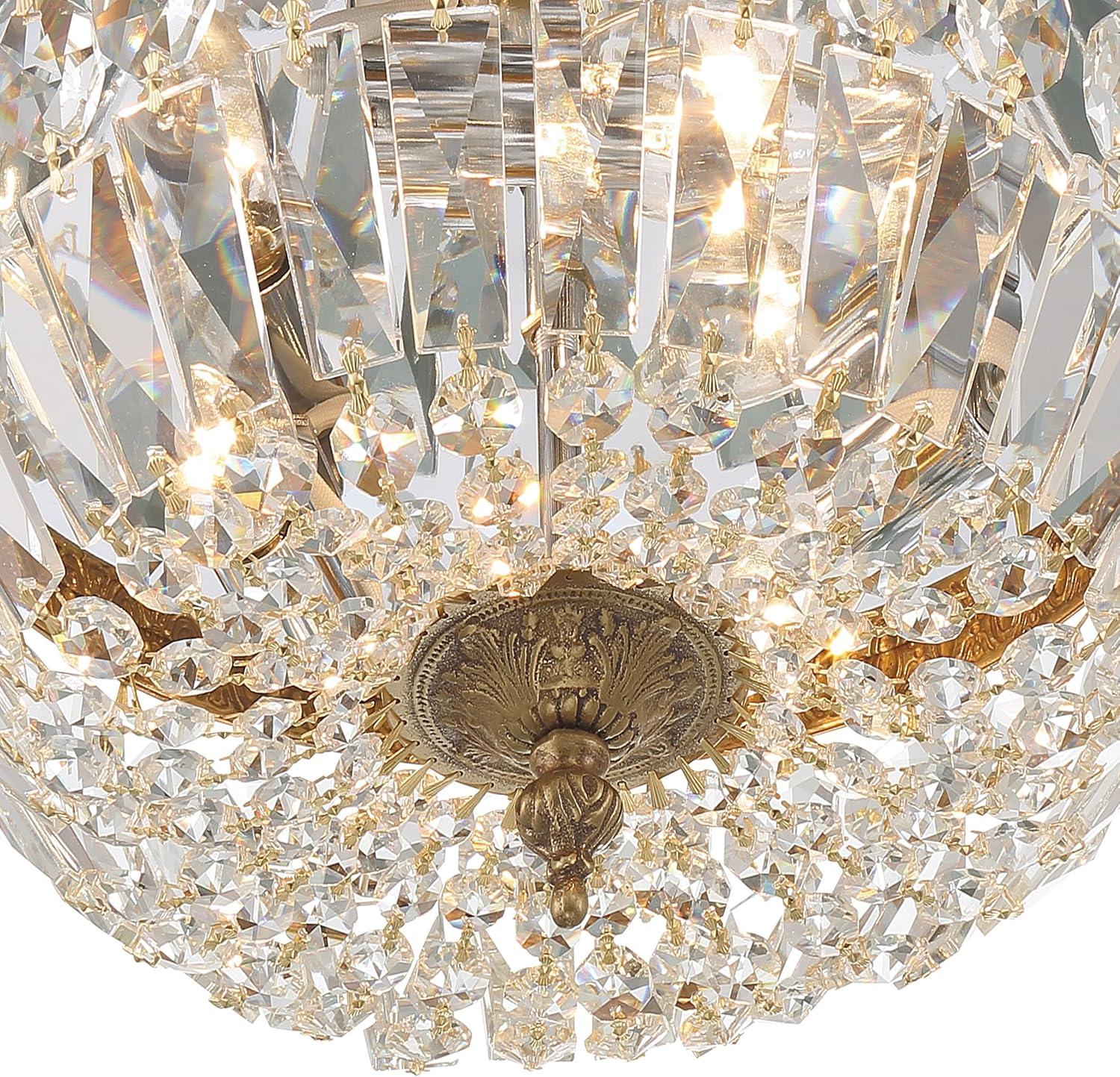 Crystorama Lighting - Three Light Ceiling Mount - Ceiling Mount - Three Light