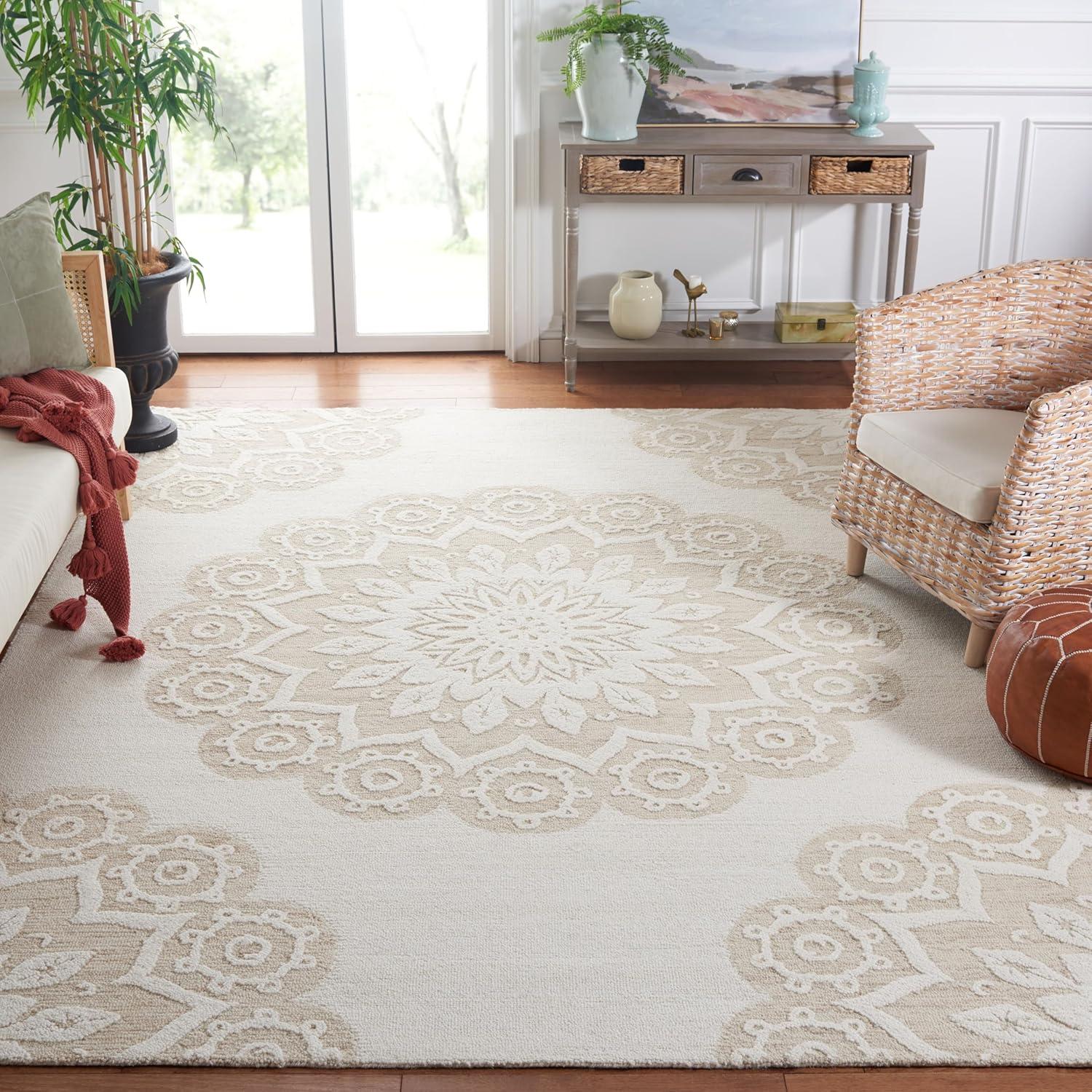 Blossom BLM108 Hand Tufted Area Rug  - Safavieh