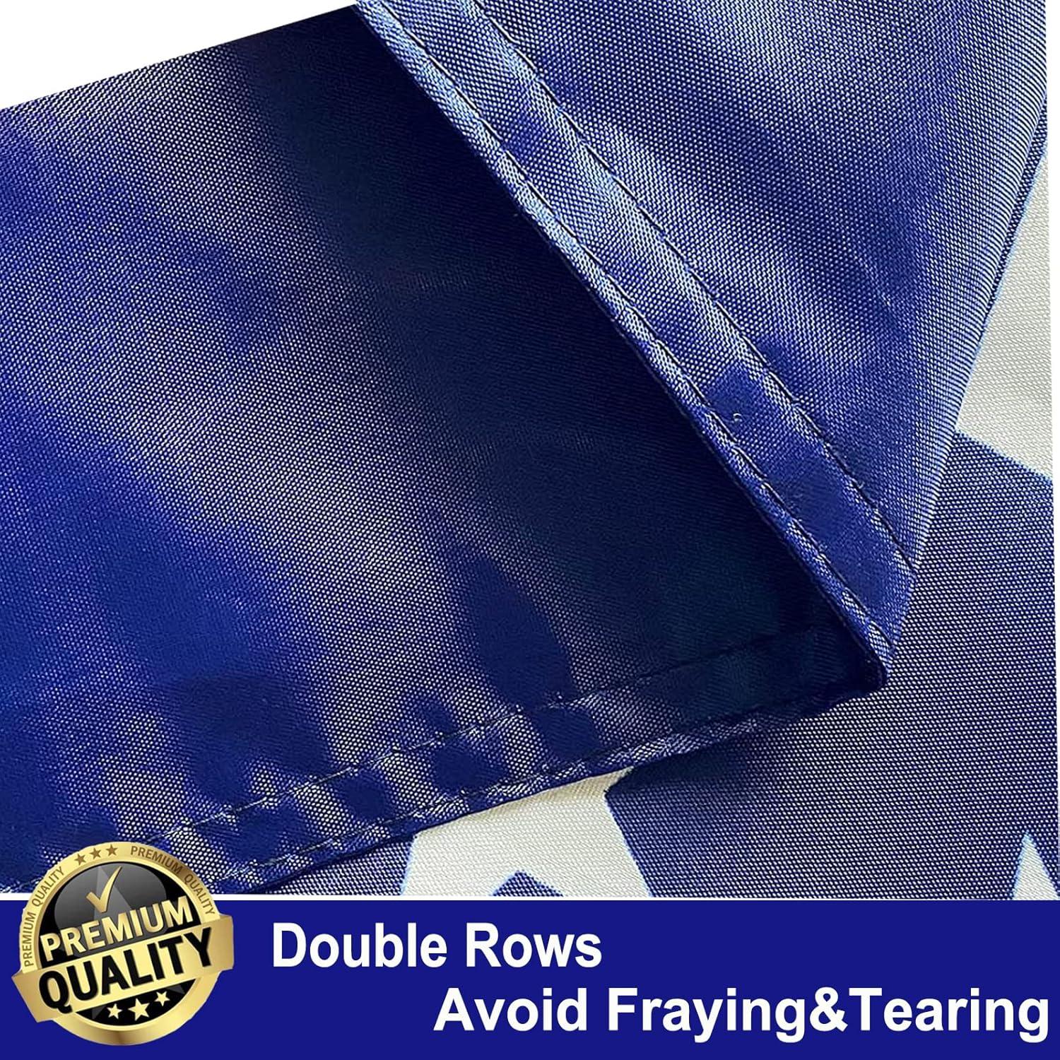 DANF Military Flag for US Air Force USAF Double Sided 3 Ply 3x5 Outdoor Banner, Heavy Duty Double Stitched Vivid Color Decoration with Brass Grommets