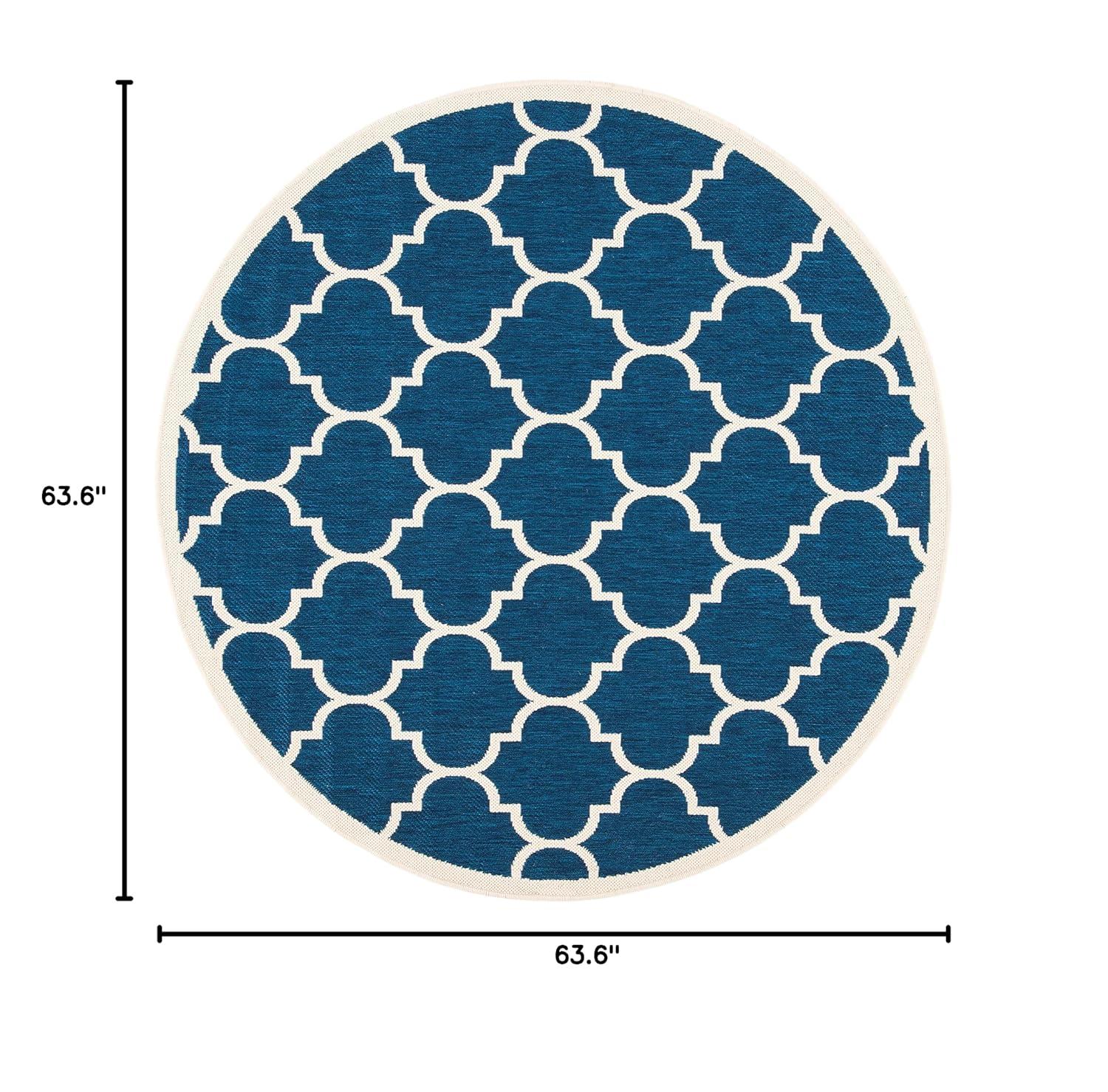 Safavieh Courtyard Performance Geometric Rug