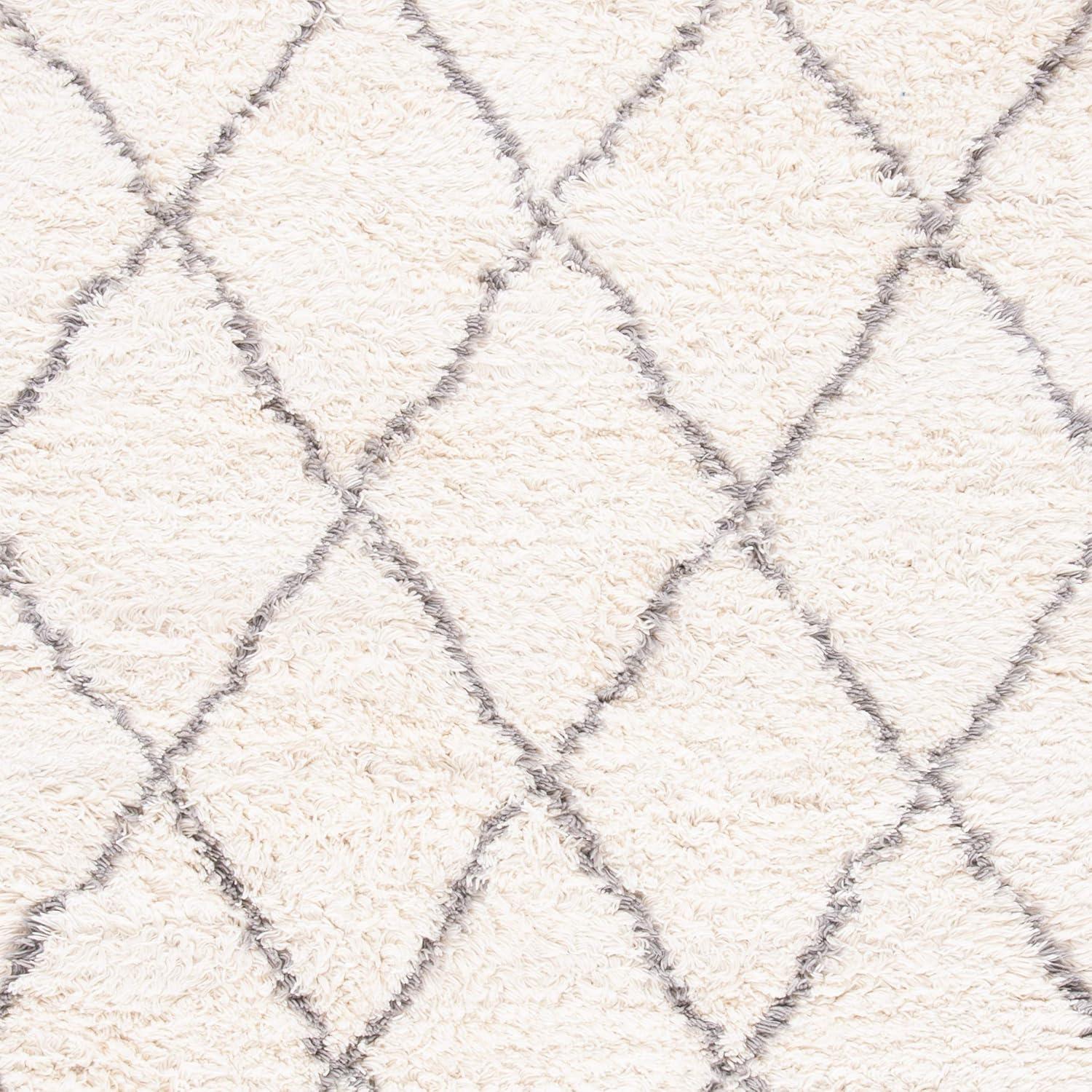 Casablanca CSB951 Hand Tufted Area Rug - Grey/Ivory - 6' X 9' - Safavieh.