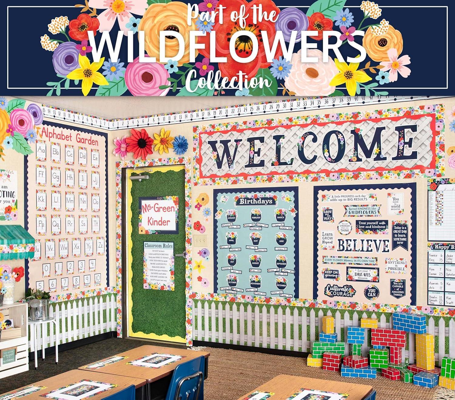 Teacher Created Resources Wildflowers Stickers (TCR7092)