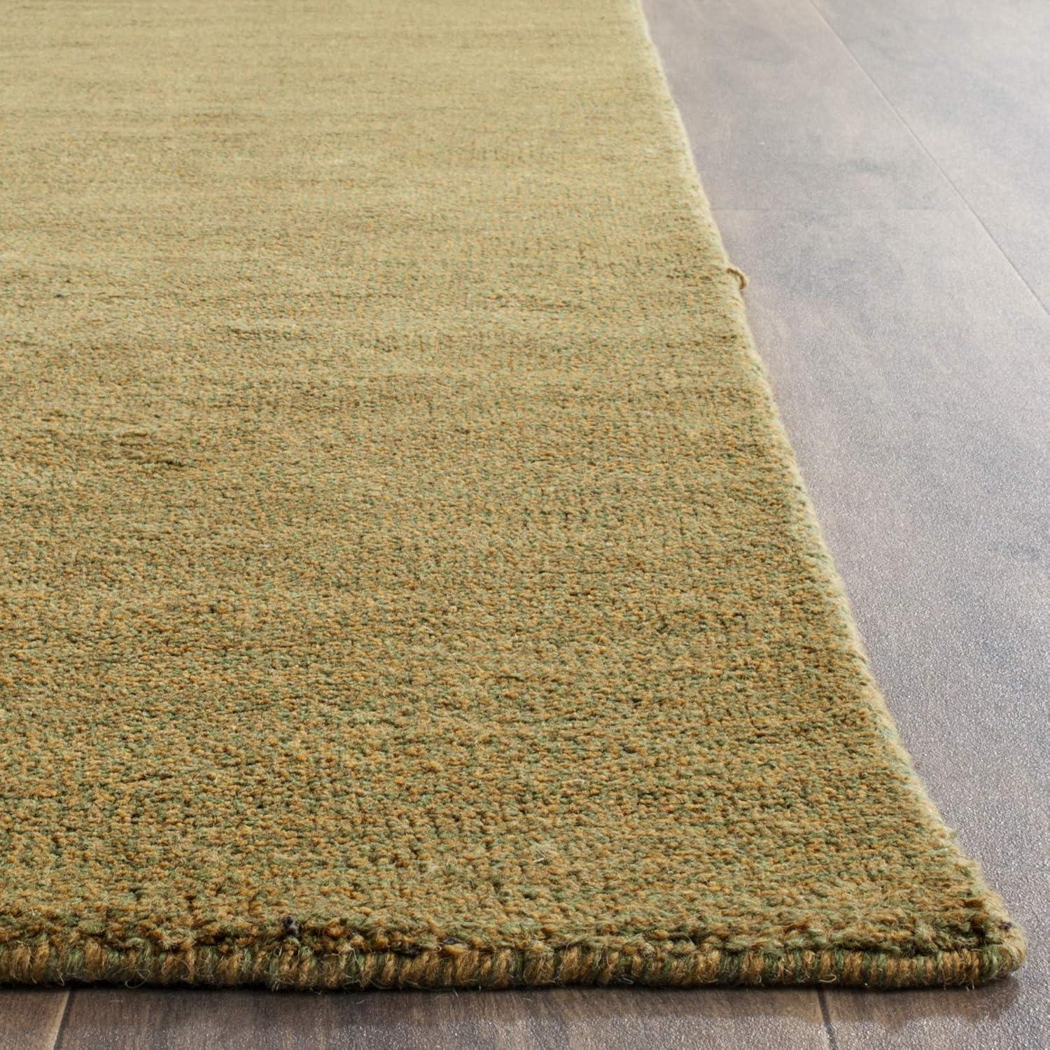 Himalaya HIM311 Hand Loomed Area Rug - Green - 5'x8' - Safavieh.