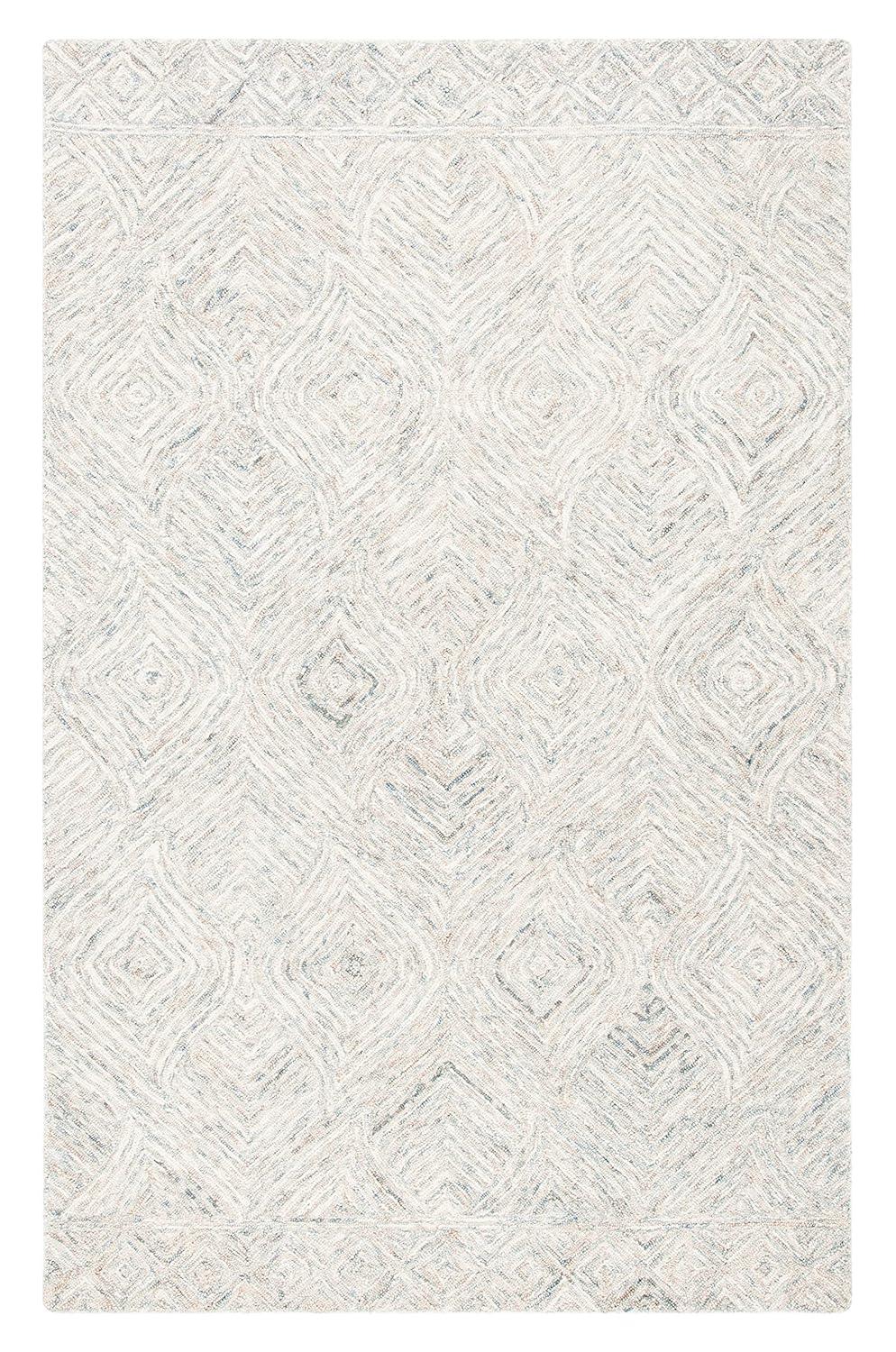 Ikat IKT703 Hand Tufted Accent Rug - Beige/Grey - 3'x5' - Safavieh