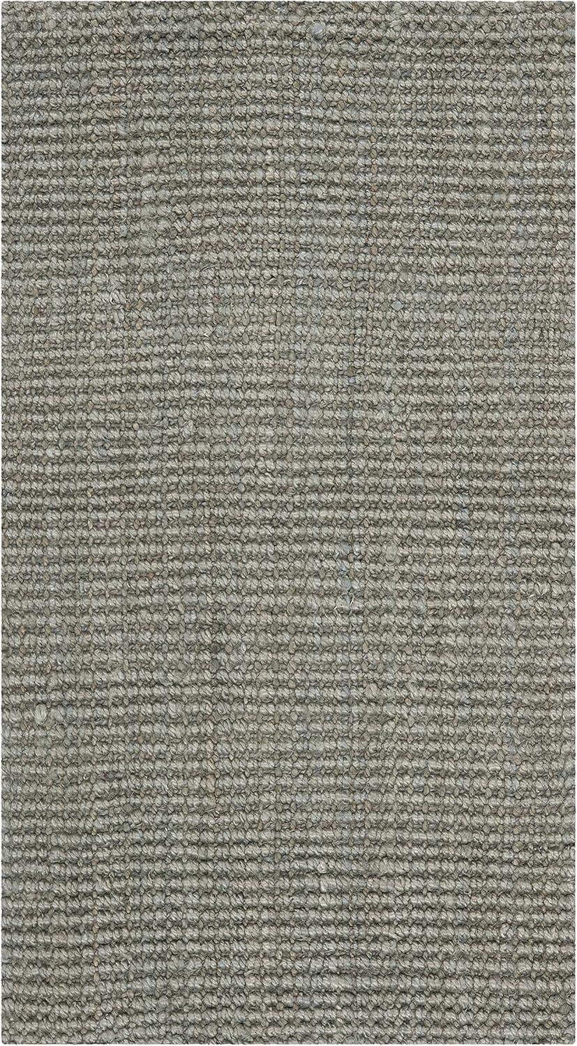 Natural Fiber NF730 Hand Woven Indoor Accent Rug - Green/Grey - 2'3"x4' - Safavieh.