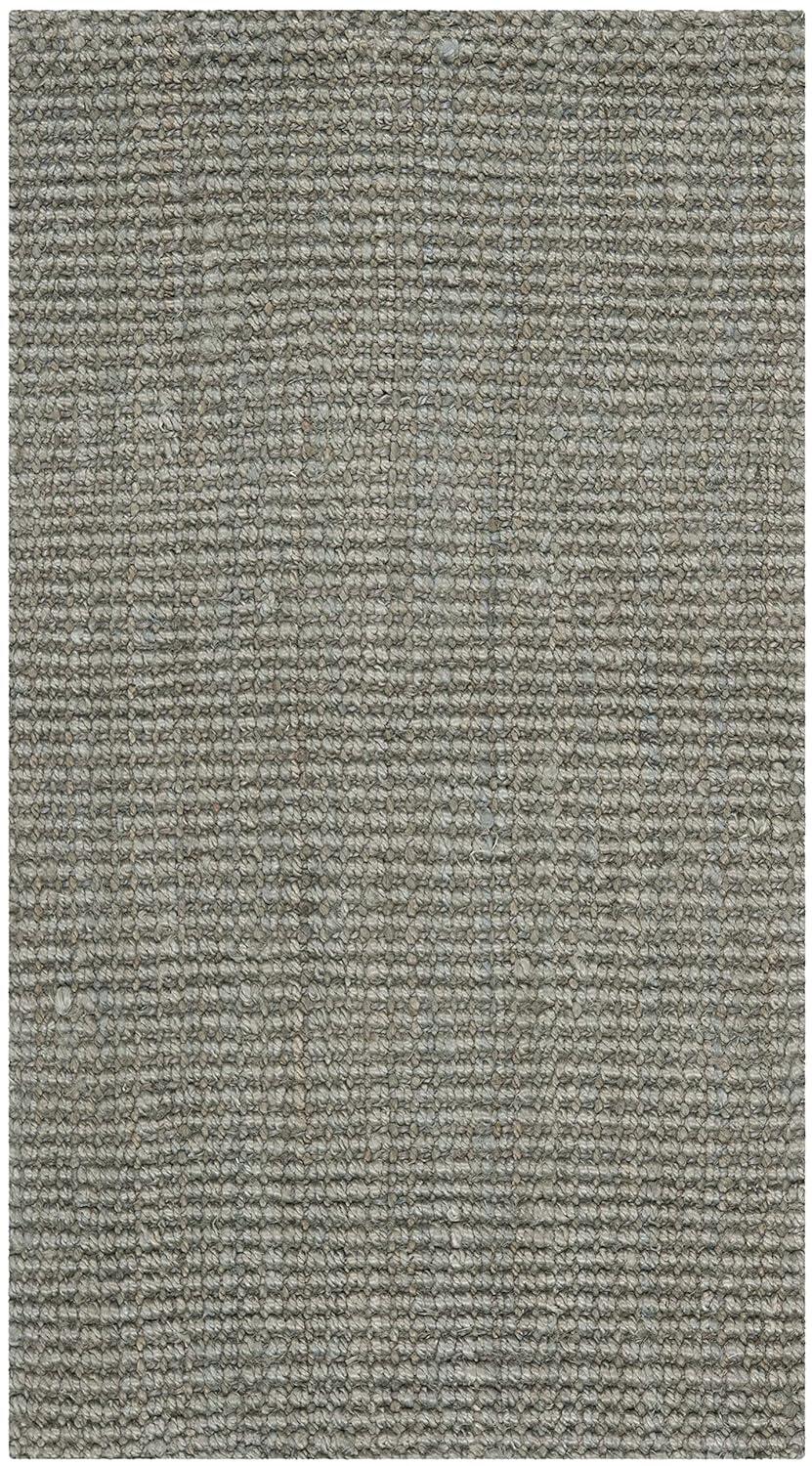 Natural Fiber NF730 Hand Woven Indoor Accent Rug - Green/Grey - 2'3"x4' - Safavieh.