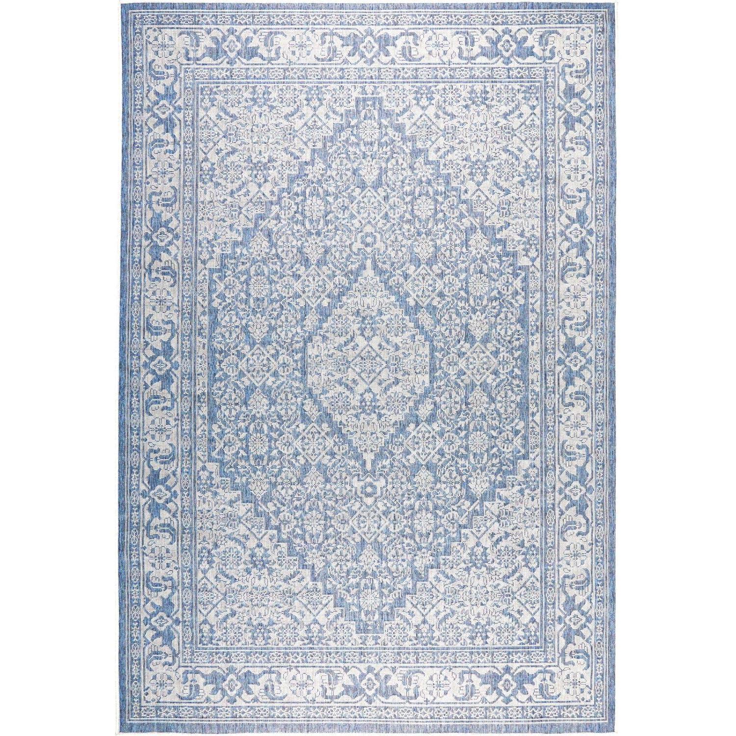 Persian Persian Inspired Blue/Gray Area Rug