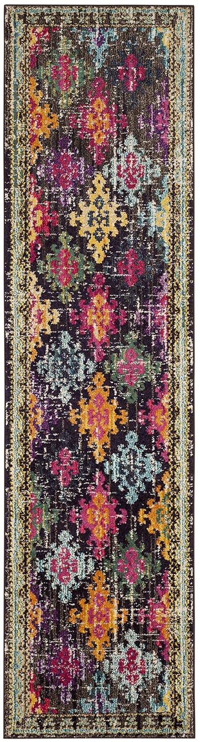 Monaco MNC244 Power Loomed Indoor Runner Rug - Multi - 2'2"x8' - Safavieh.