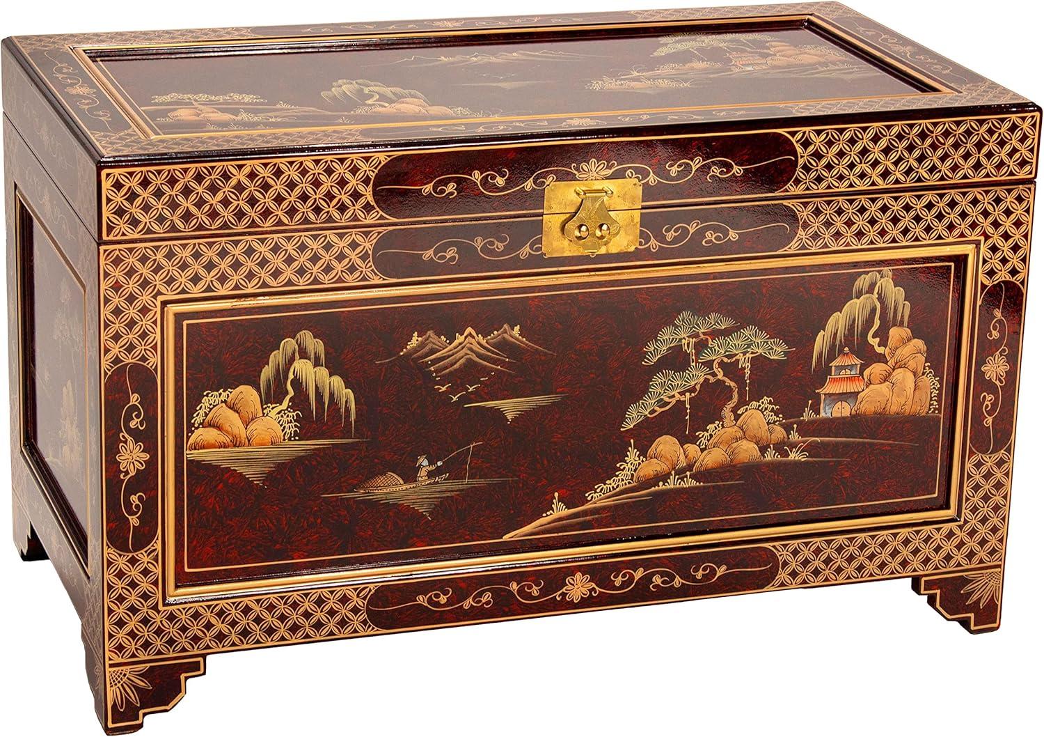 Red Lacquer Trunk - Landscape