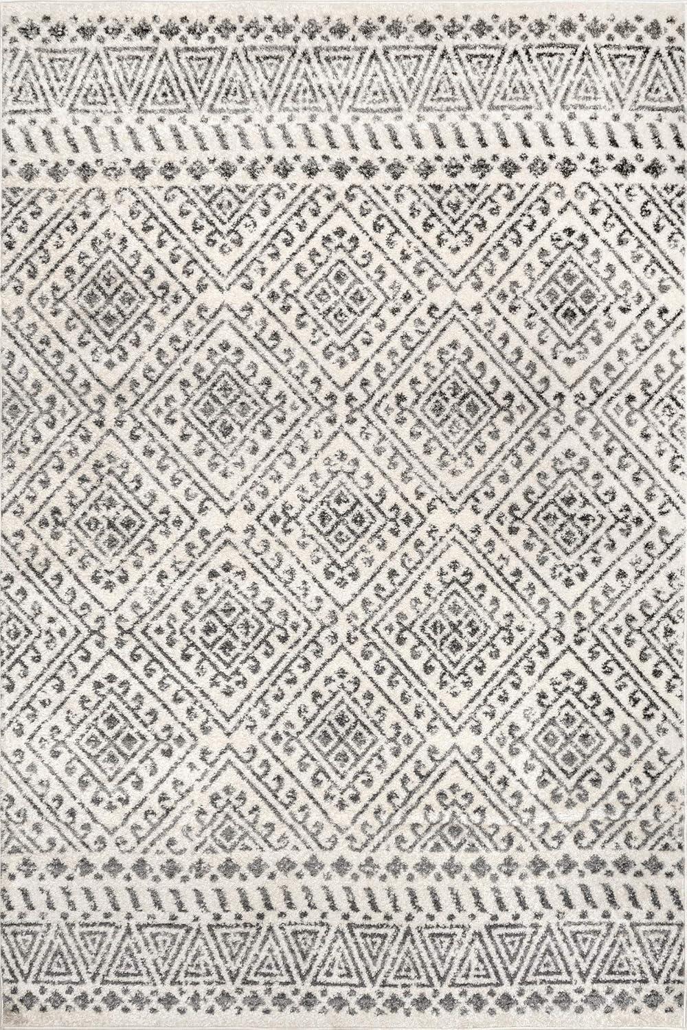 nuLOOM Camila Greek Diamond Trellis Area Rug