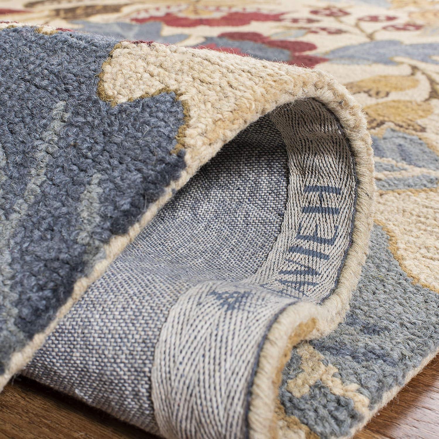 Jardin JAR952 Hand Tufted Area Rug - Beige/Multi - 6'x6' - Safavieh.