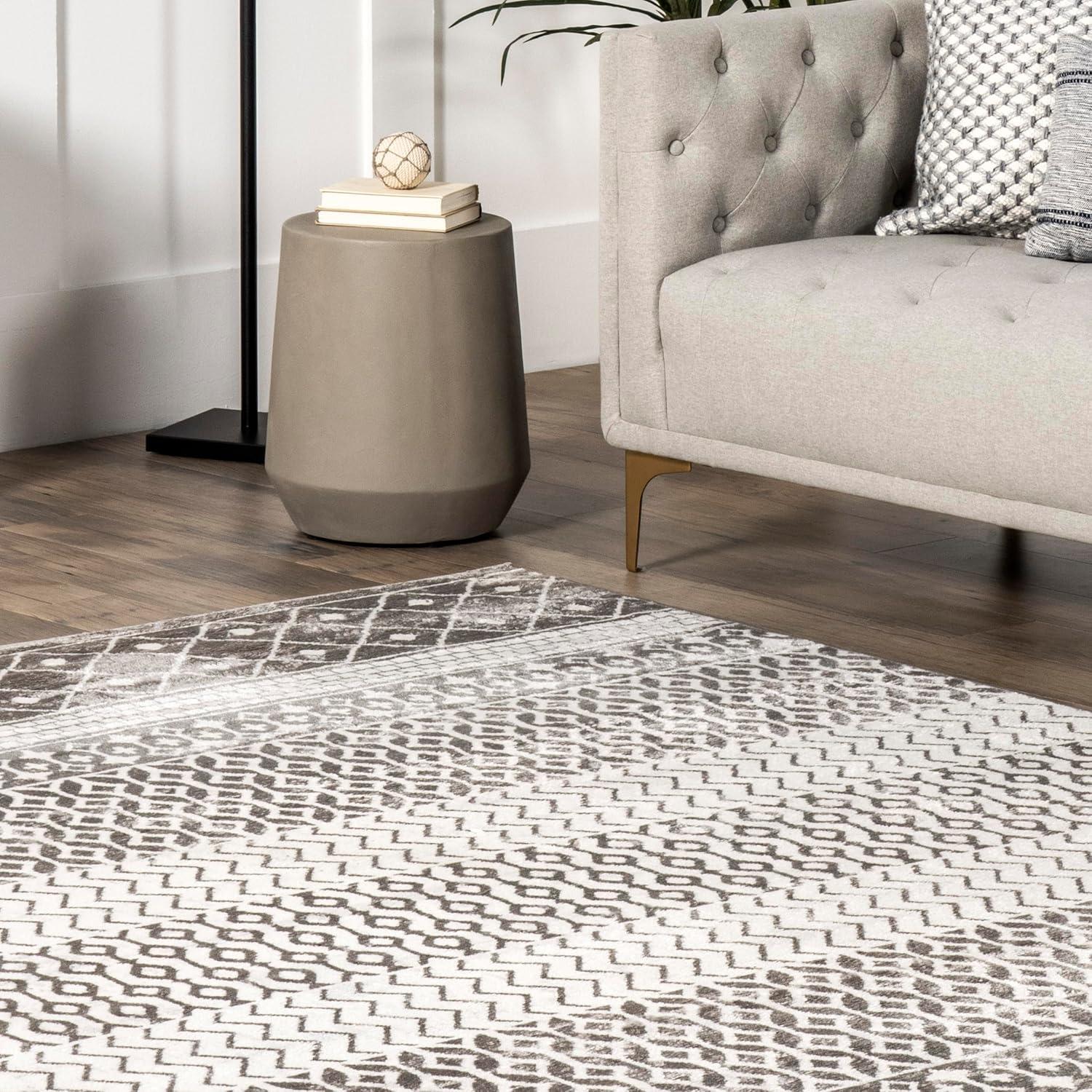 Nuloom Kimberly Transitional Moroccan Banded Indoor Area Rug