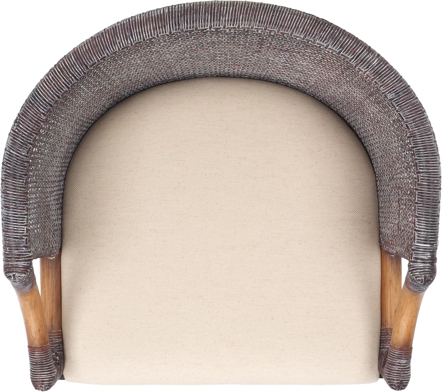 Brando Counter Stool - BST4000 - Natural/White Washed - Safavieh