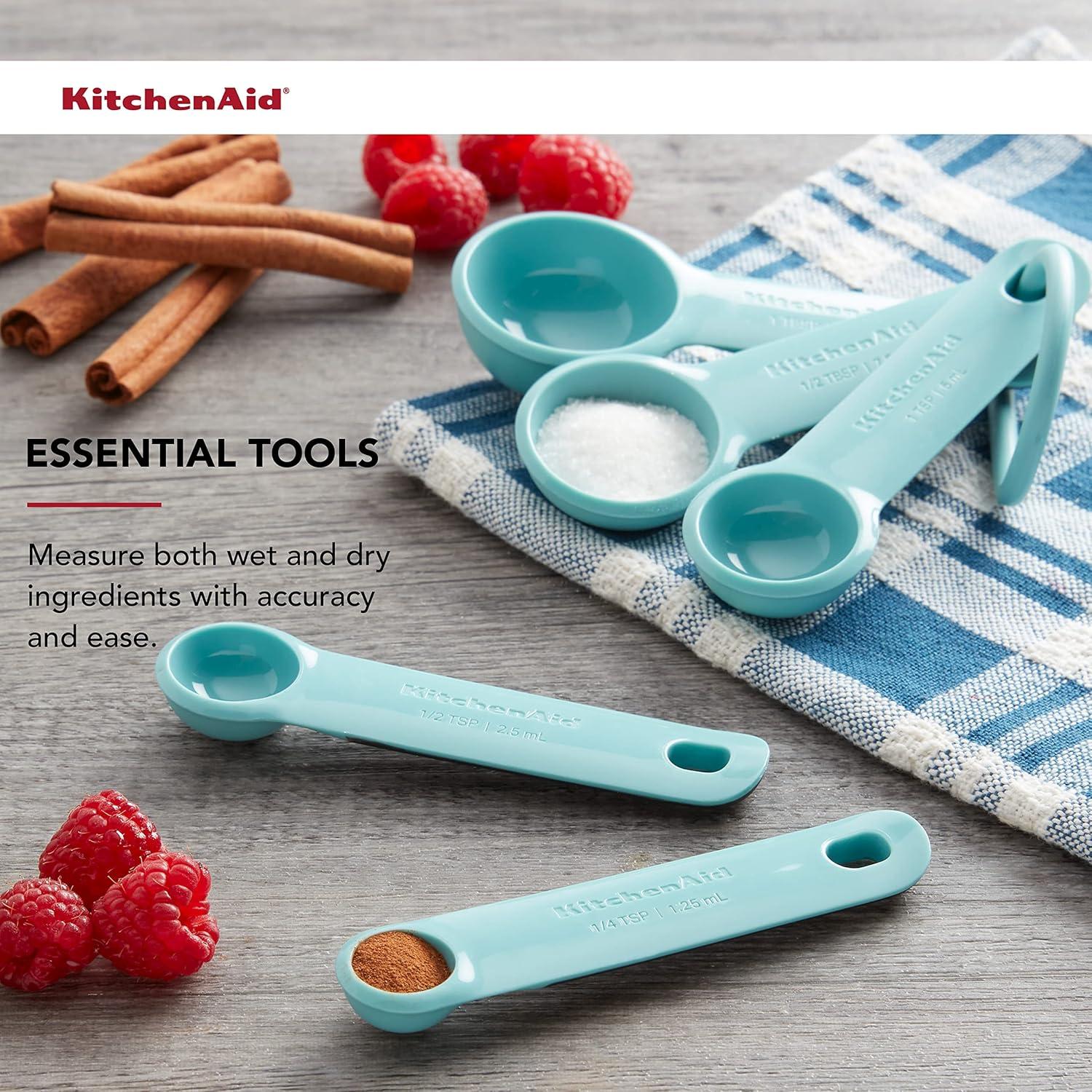 KitchenAid Measuring Spoons Aqua Sky