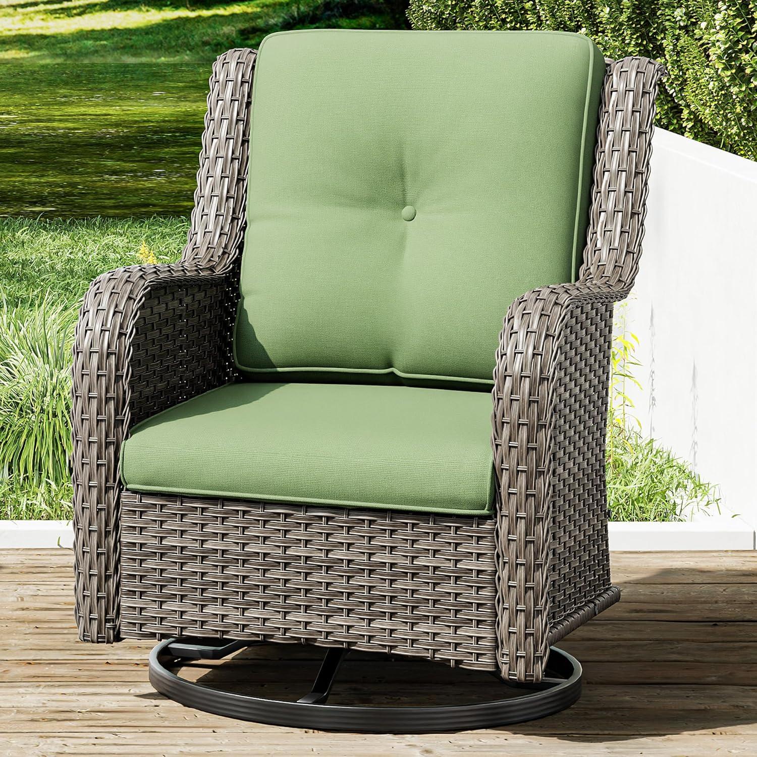 COZYWOR Outdoor Dining Armchair with Cushion