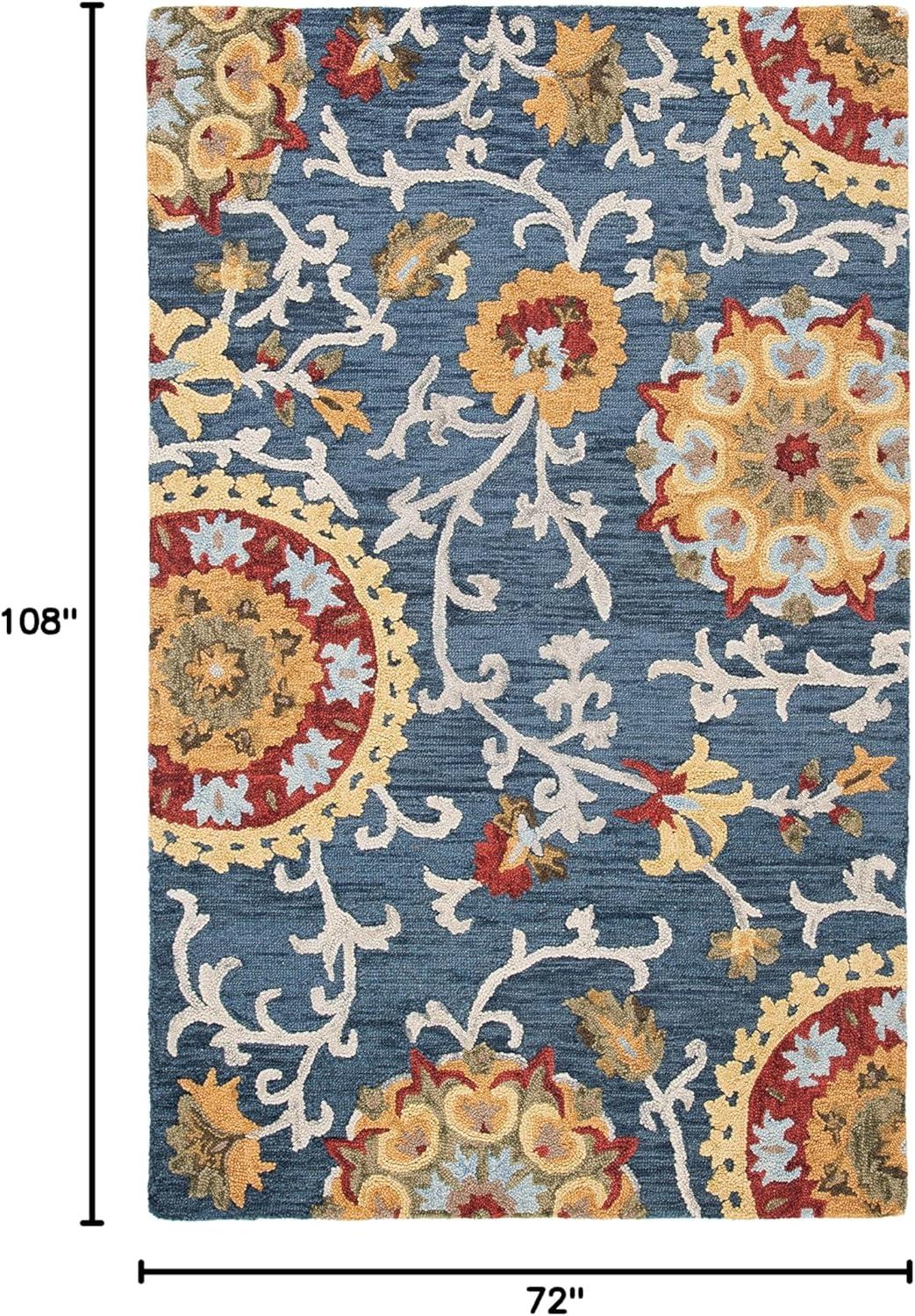 Blossom BLM401 Hand Tufted Area Rug  - Safavieh