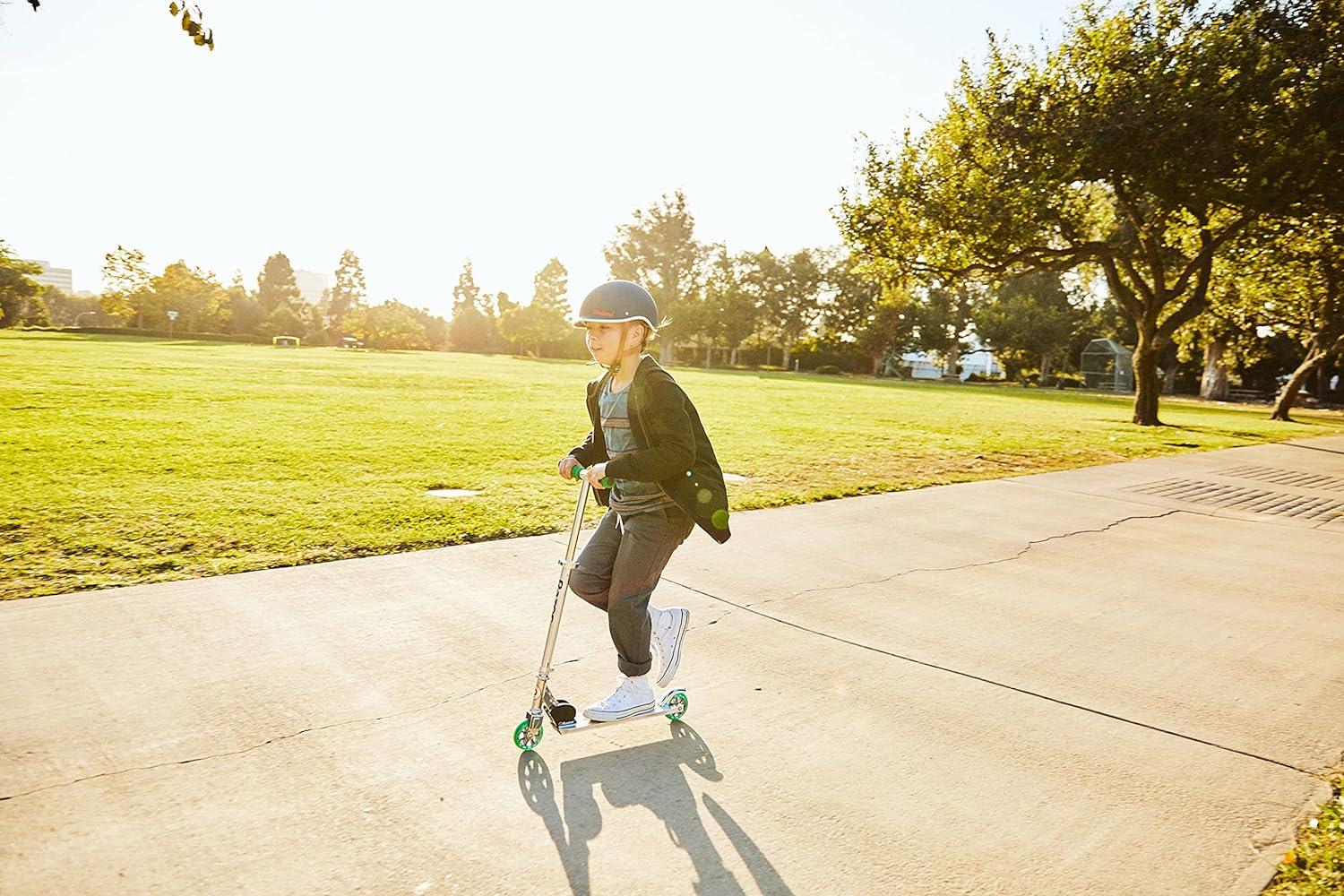 Razor A Kick Scooter for Kids - Pink, Lightweight, Foldable, Aluminum Frame, for Child Ages 5+