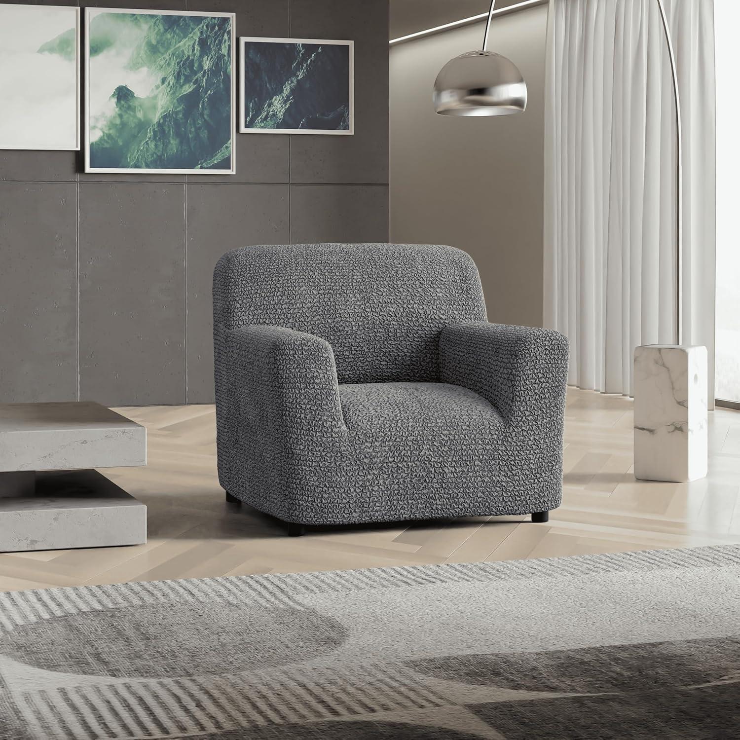 Stretchy Slipover for Armchair – Easy to Clean & Durable - Microfibra Collection