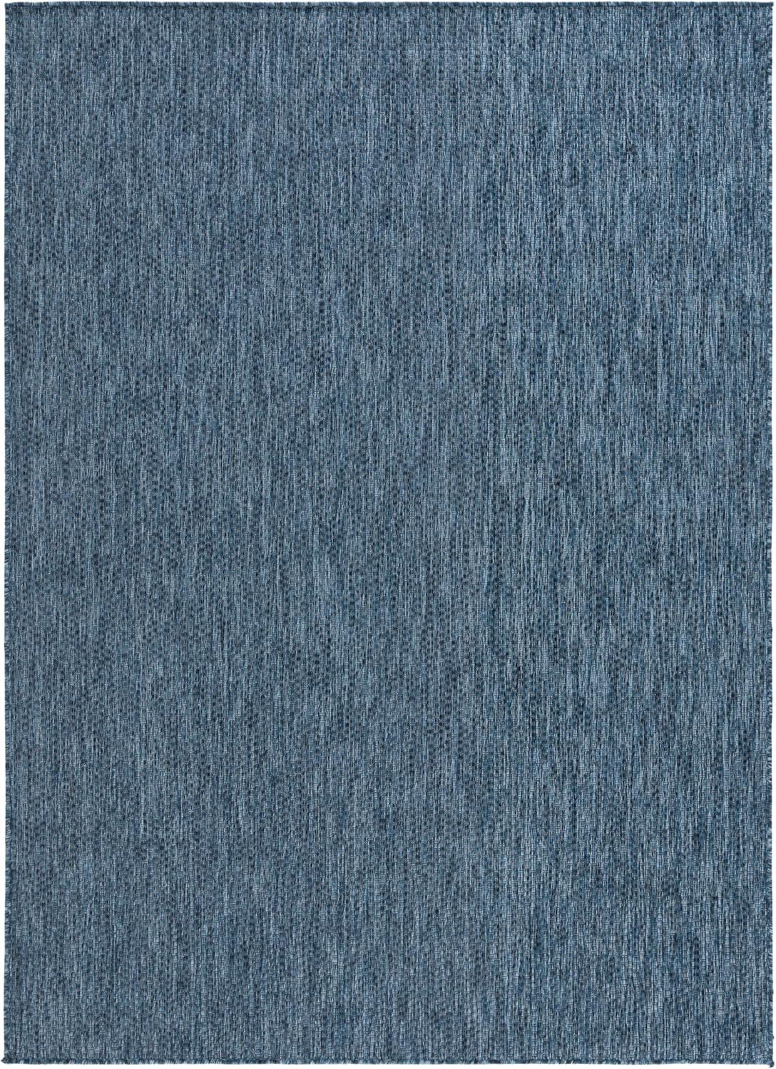 Beach House BHS260 Machine Made Loomed Area Rug - Navy - 6'-7" X 6'-7"  Square - Safavieh