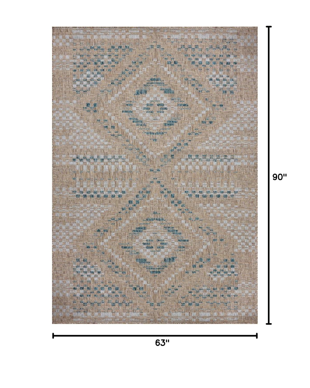 Amber Lewis x Loloi Amber Lewis x Loloi Indoor / Outdoor Topanga Natural / Bone Area Rug