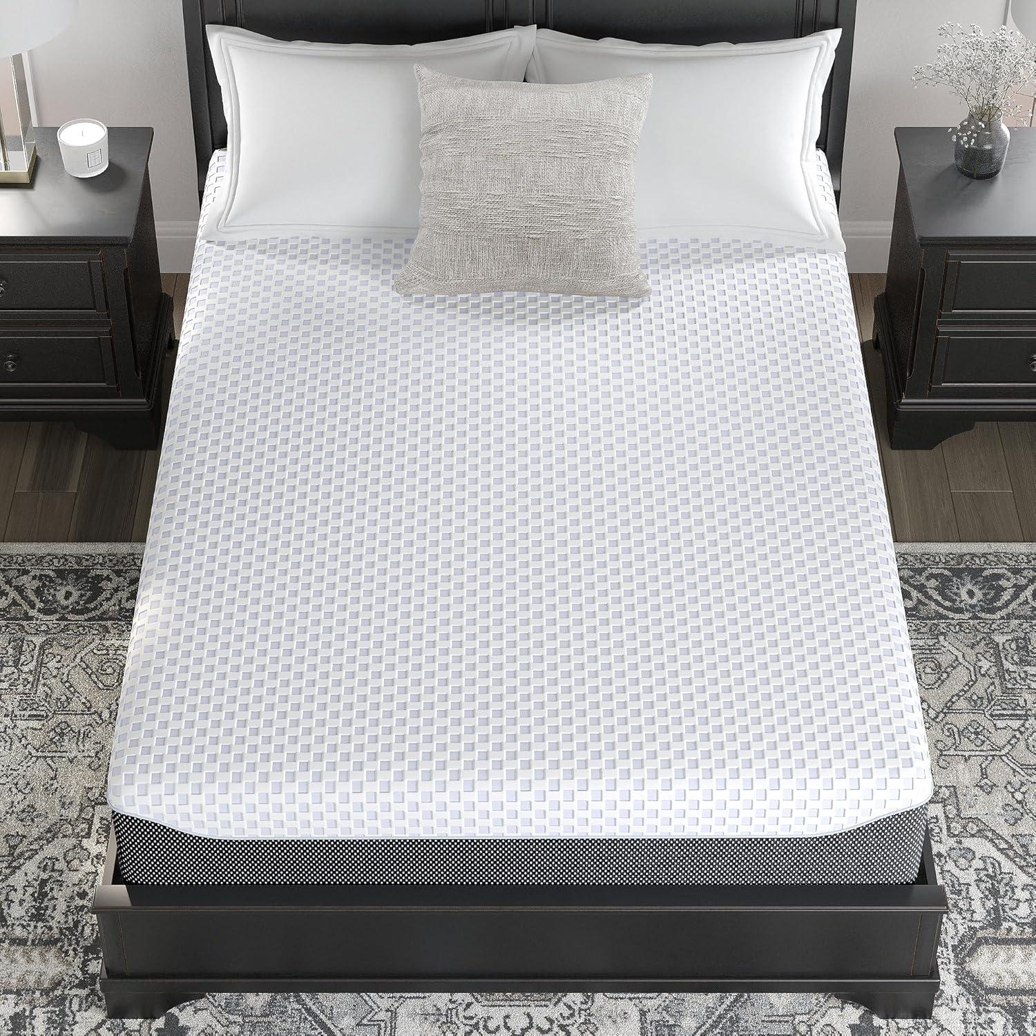 Signature Design by Ashley Signature Design by Ashley Chime Ultra Plush Charcoal Infused Memory Foam Mattress