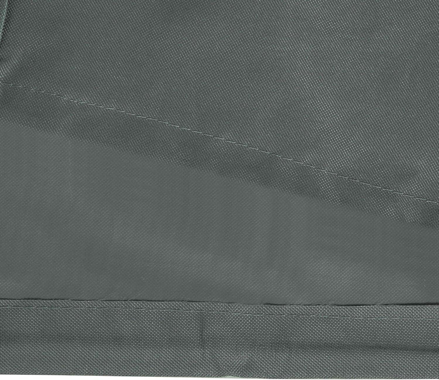 Outsunny Outdoor Patio Hammock Porch Swing Cover with UV, Water, & Dust Fighting Material, 81" x 49" x 65", Gray