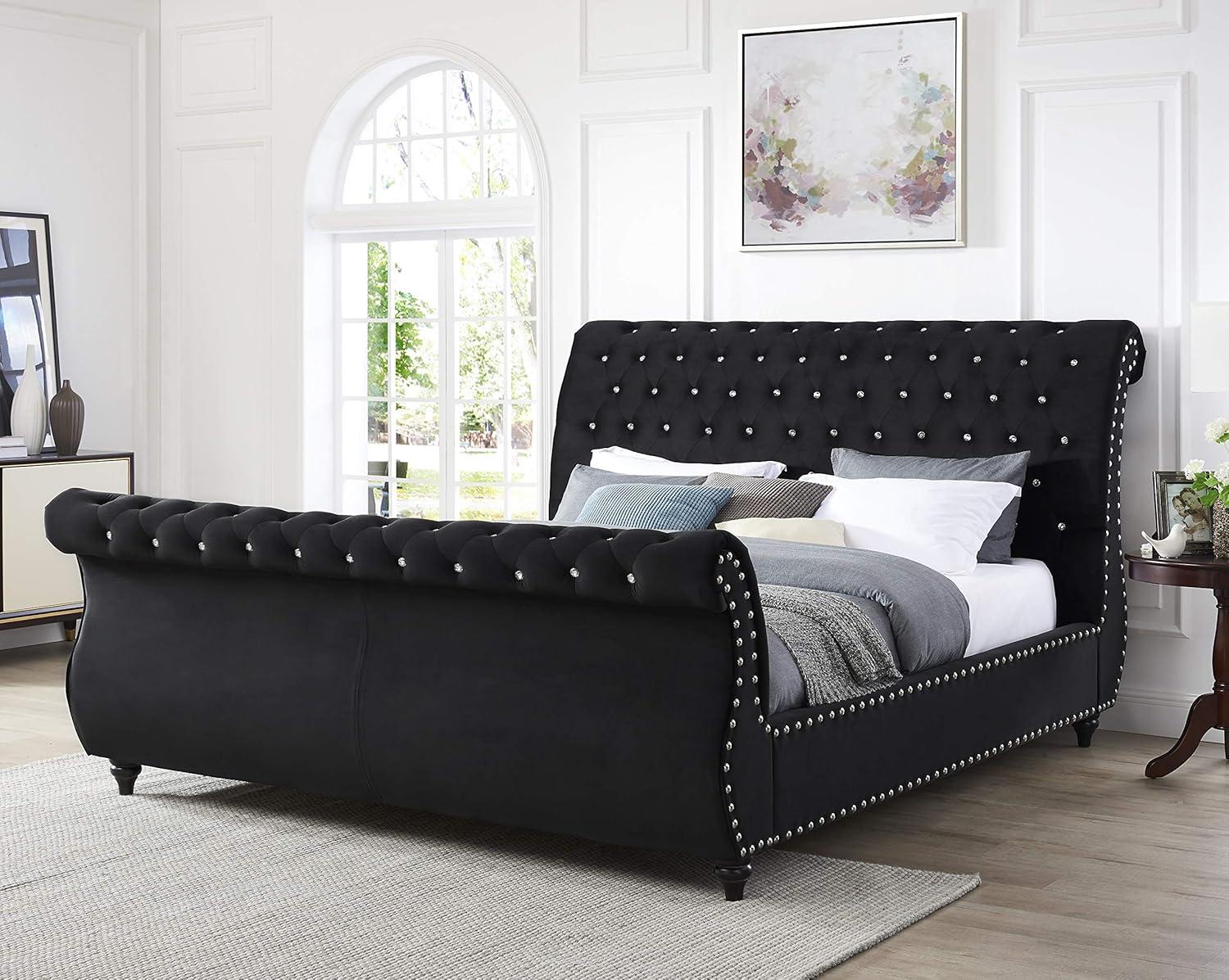 Roundhill Furniture Evora Platform Bed
