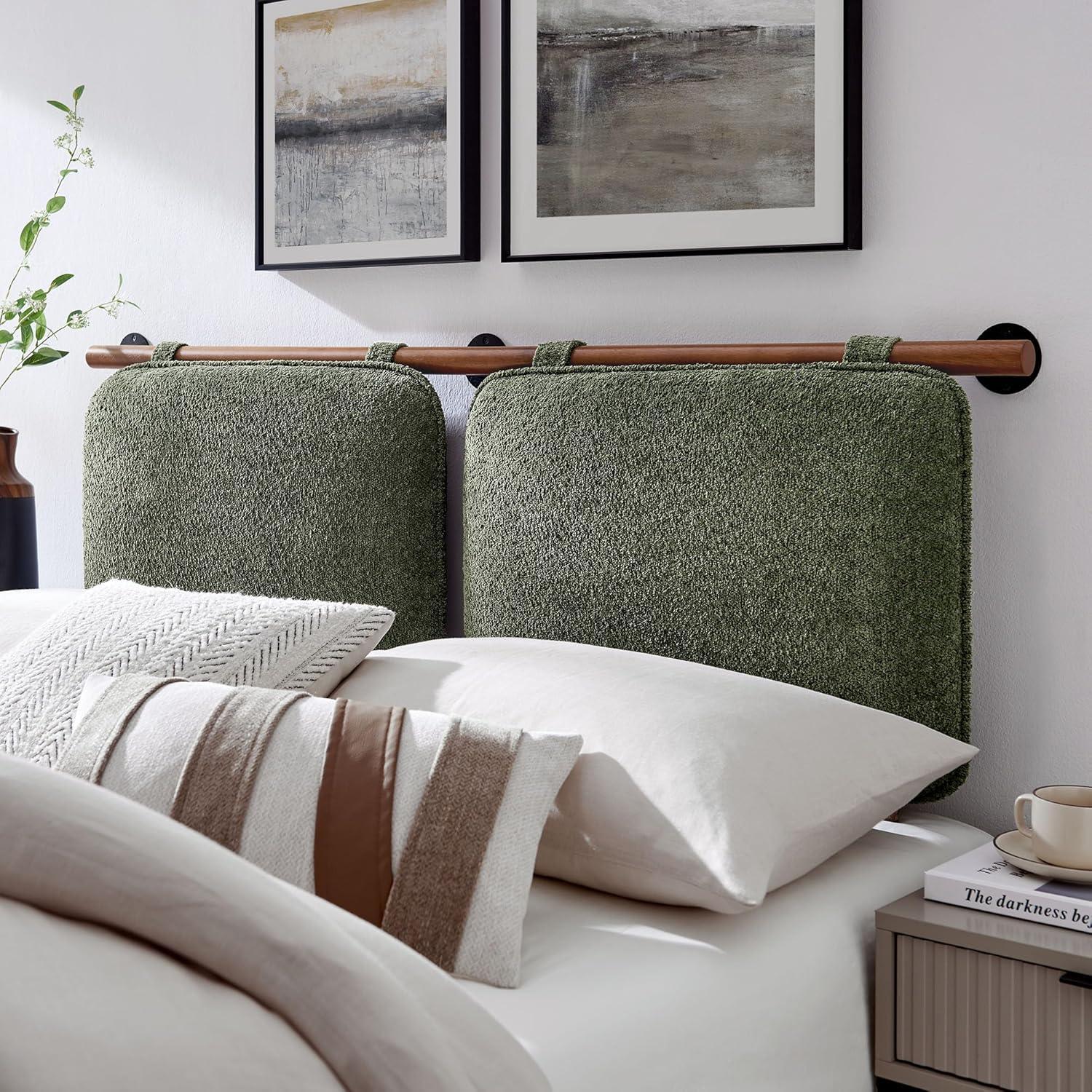 Modway Anela Wall-Mounted Chenille Upholstered Headboard