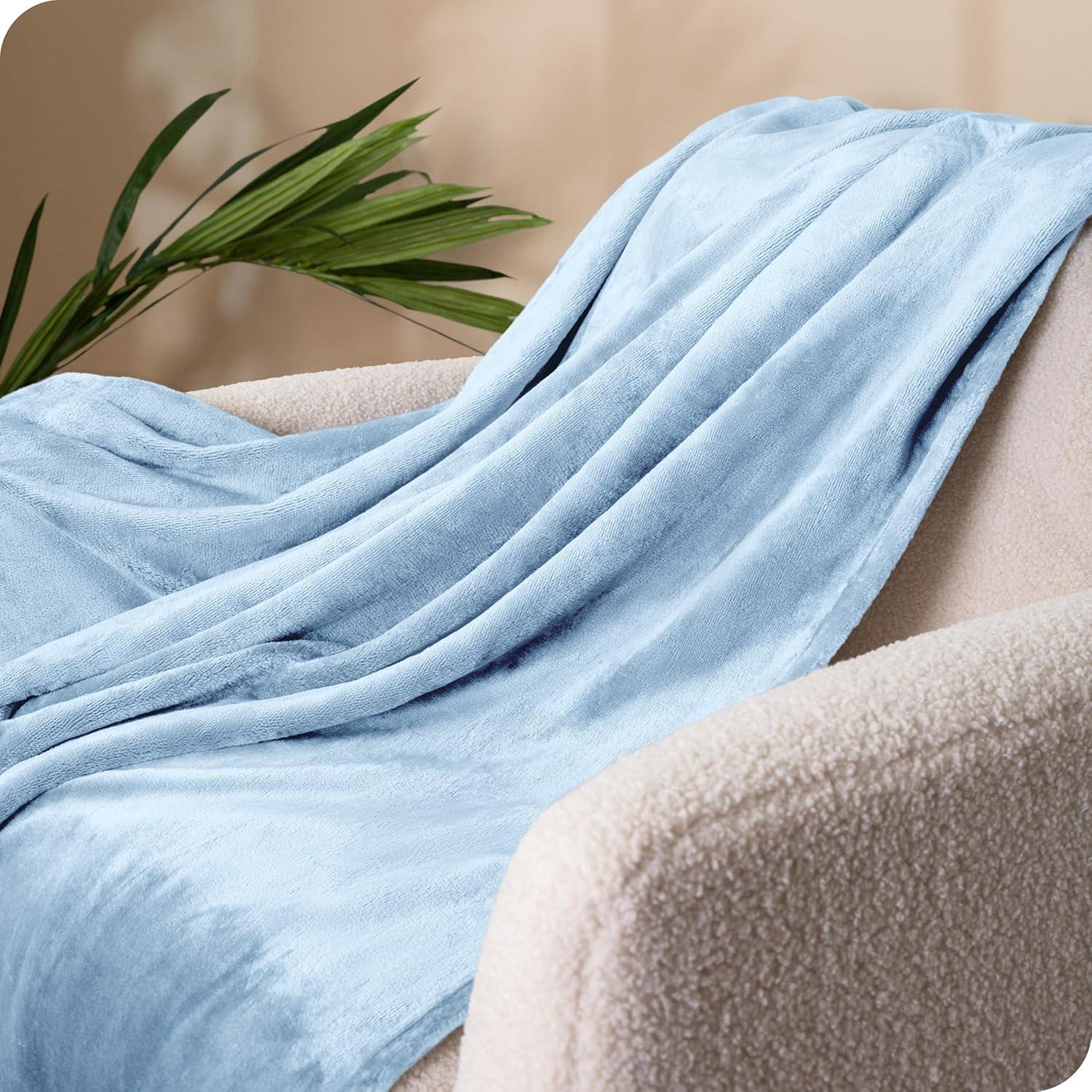 Bare Home Bare Home Microplush Fleece Blanket - Fuzzy, Warm, Bed/Throw Blanket