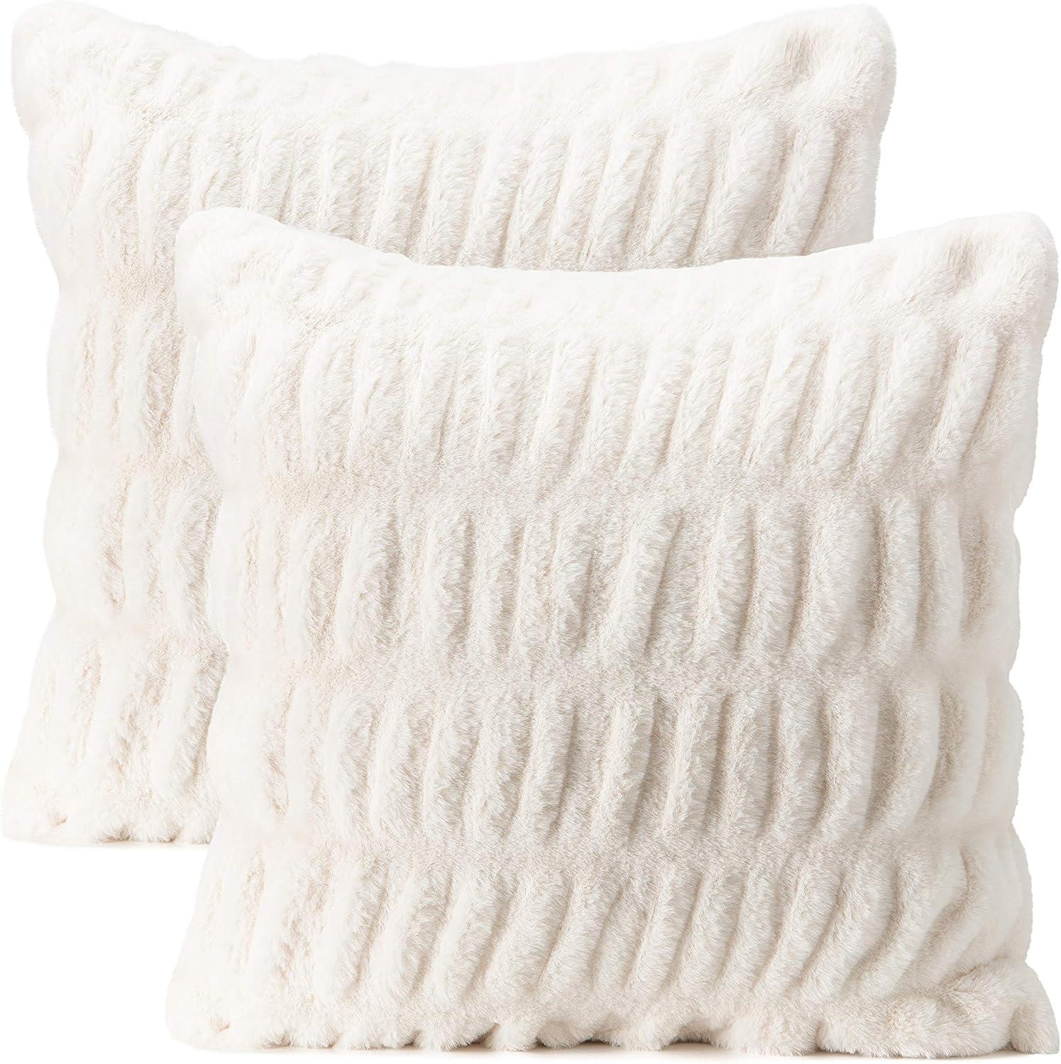 Faux Fur Pillow Cover