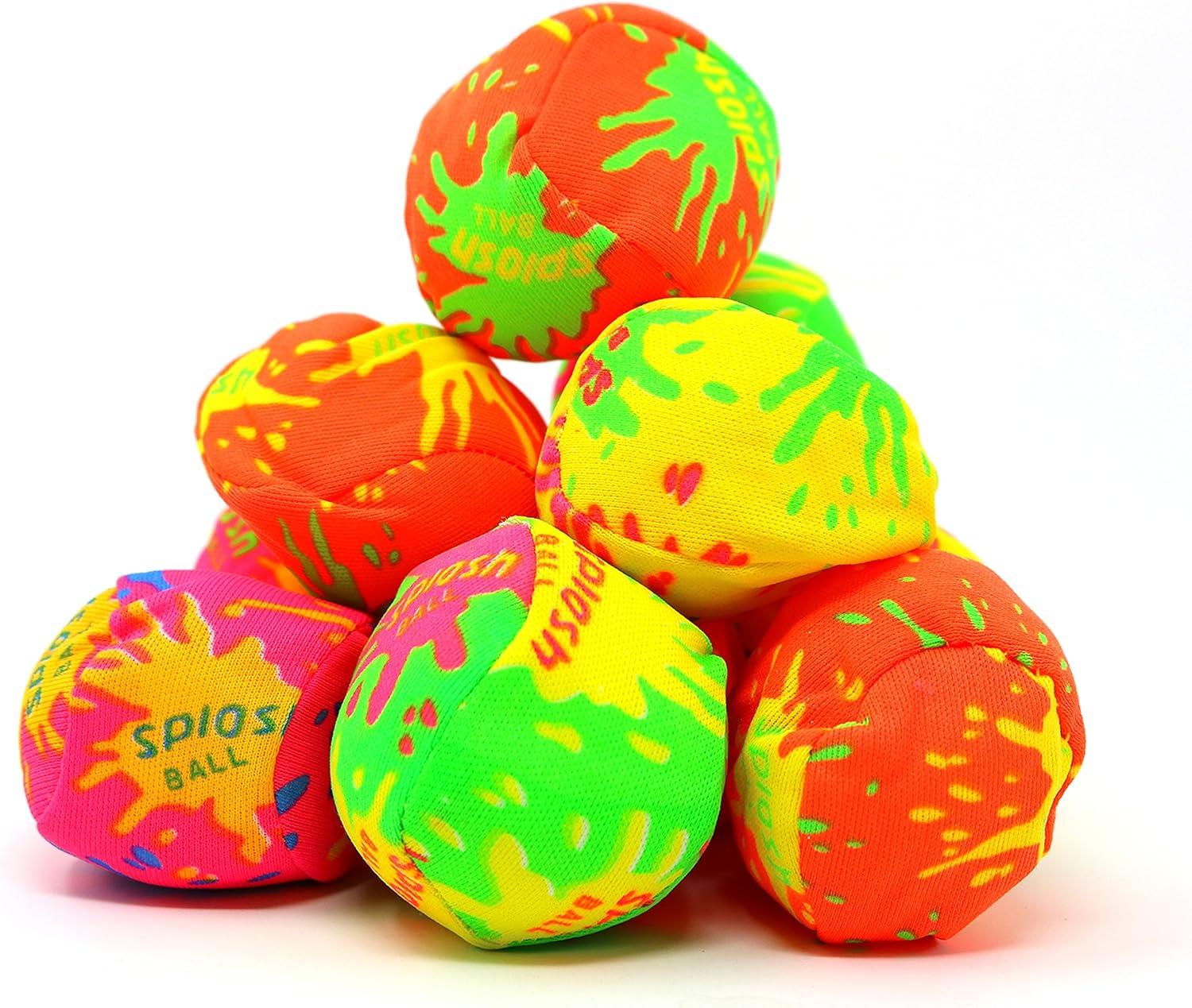 Big Mo's Toys Neon Splash Balls - Pack of 12