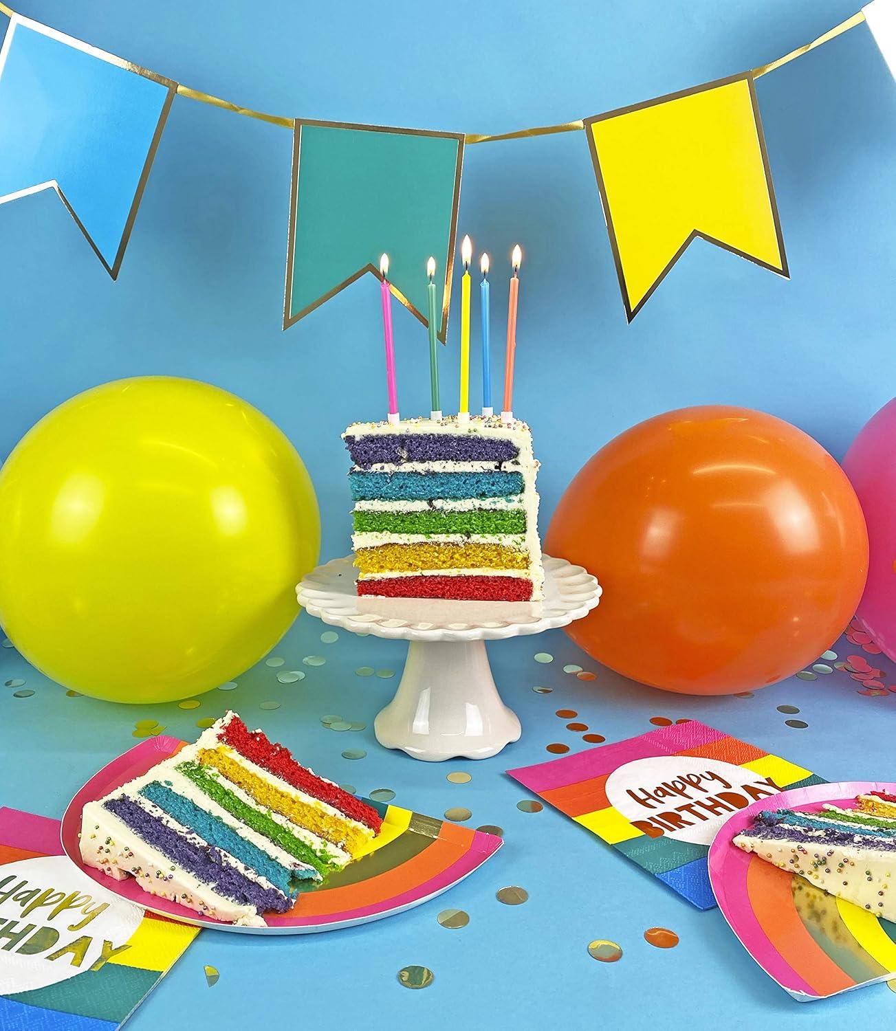 Servilletas Brillantes con Forma de Arcoíris: Divertidas y Coloridas para Cualquier Celebración