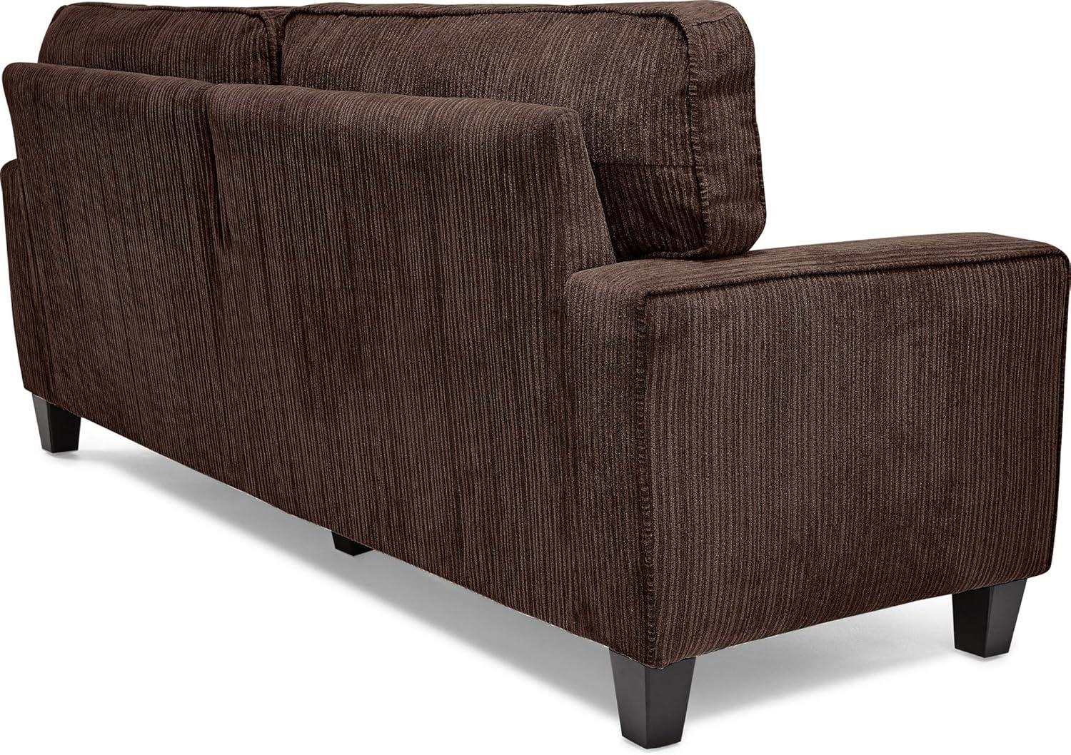 Serta Palisades Upholstered Tool-Free Assembly Straight Arm 78" Sofa for Living Room