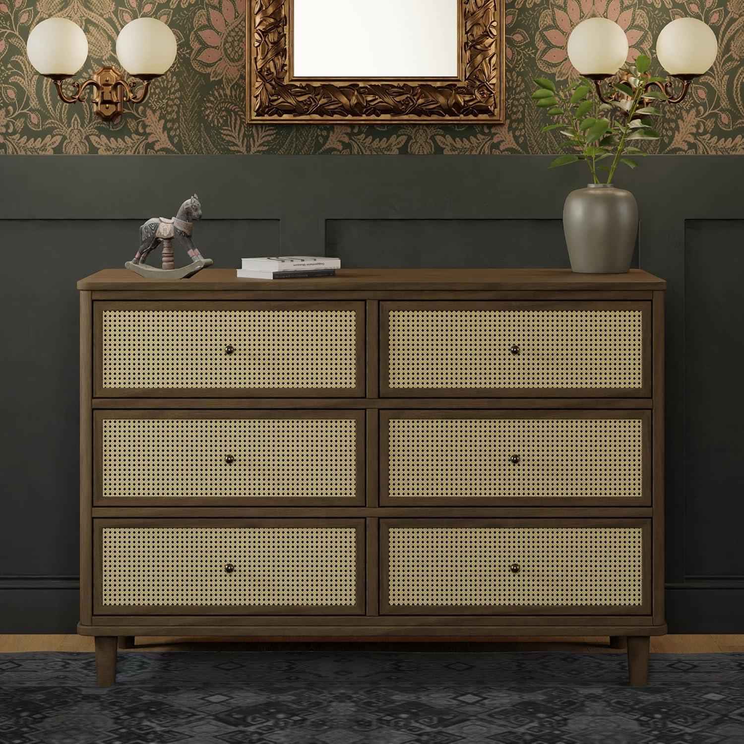 Marin 6 Drawer 19.49" W Dresser
