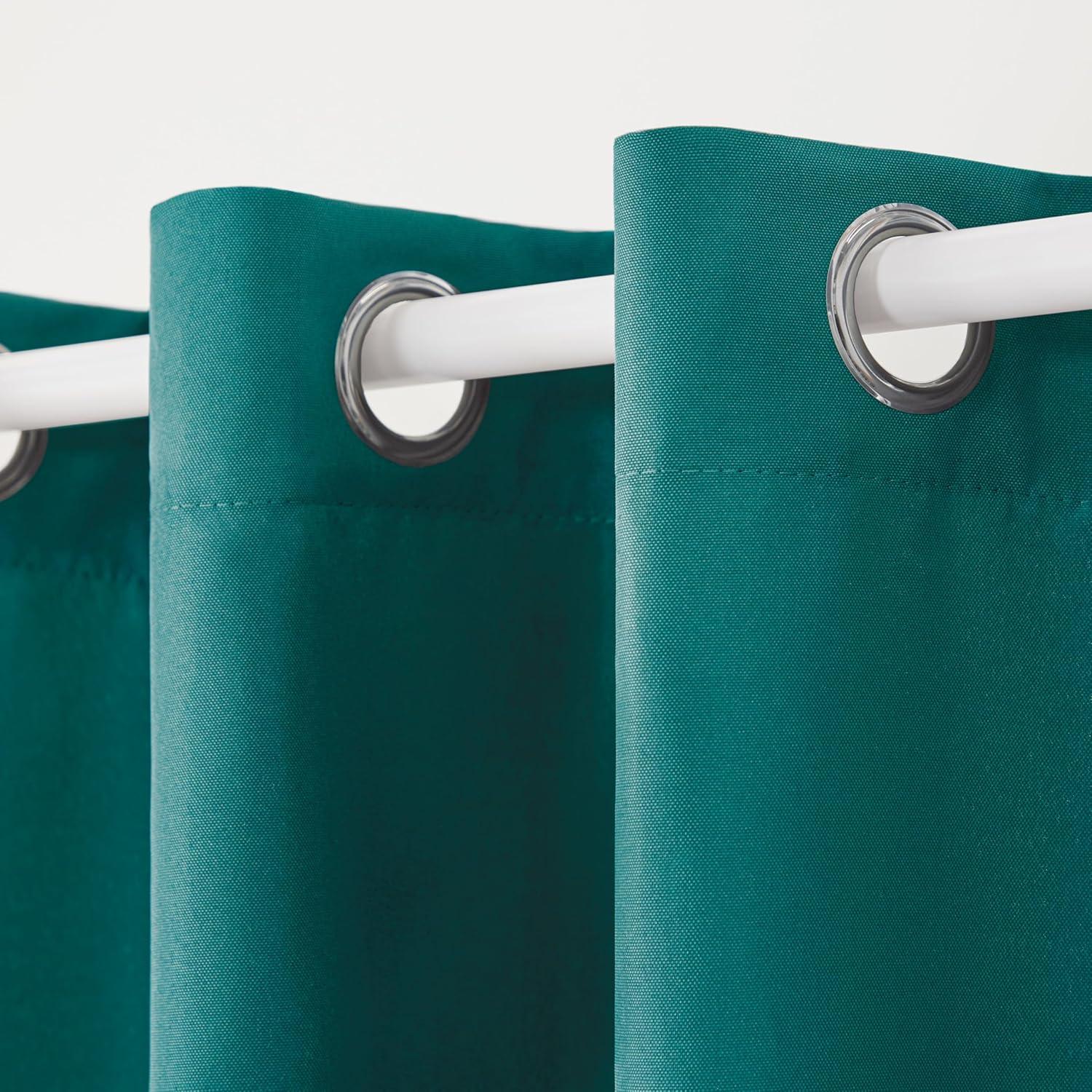 Cabana Solid Heavyweight Indoor Outdoor Curtains