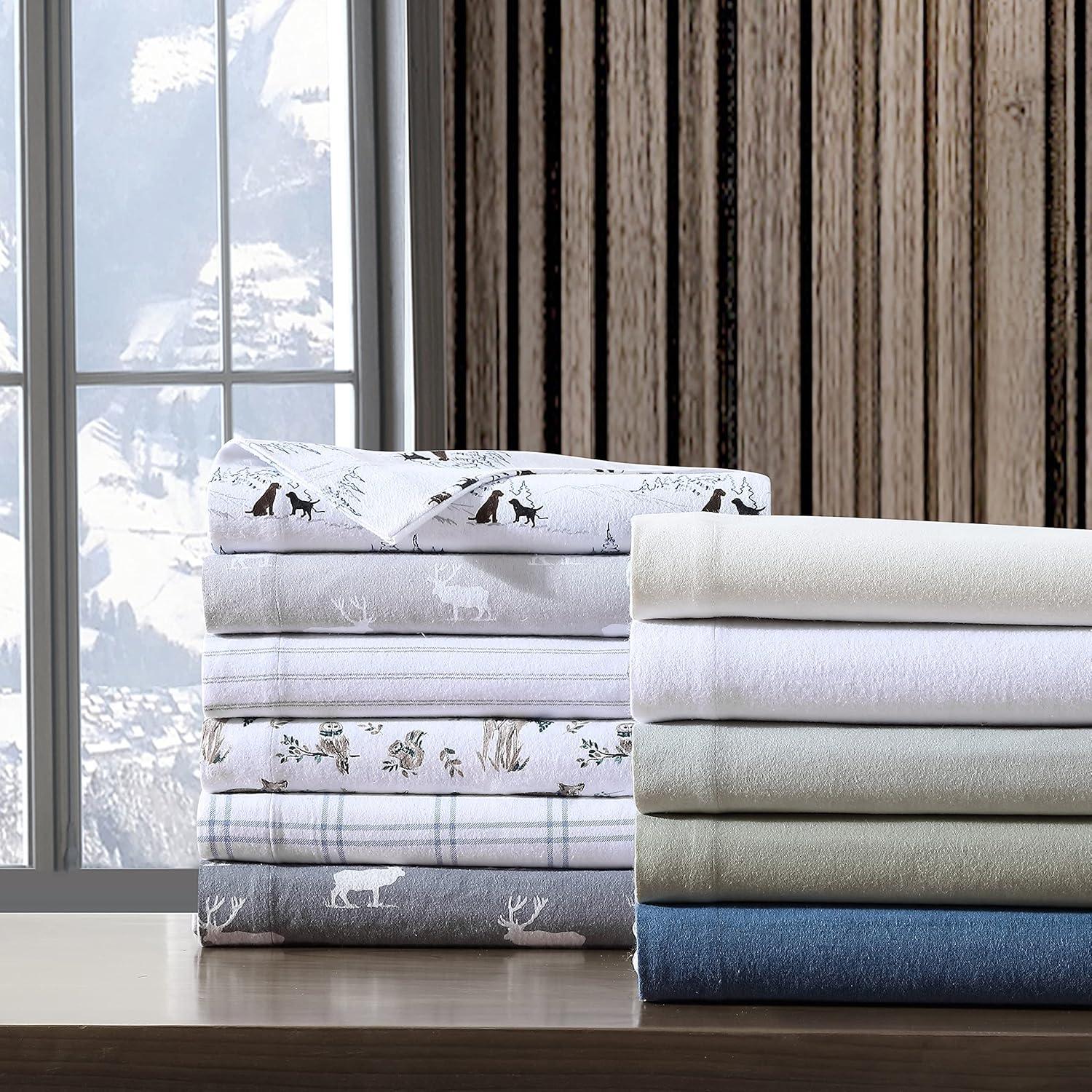 Eddie Bauer Cozy Cotton Flannel Sheet Sets & Reviews | Wayfair
