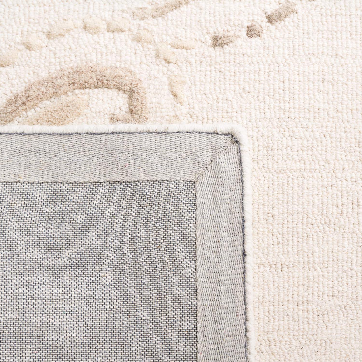 Jardin JAR732 Hand Tufted Area Rug - Ivory/Beige - 5'x8' - Safavieh