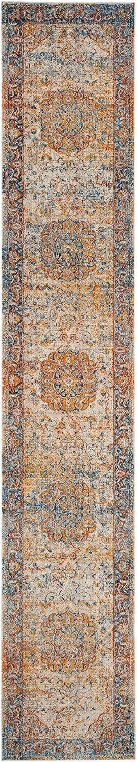 Vintage Persian VTP435 Power Loomed Area Rug  - Safavieh