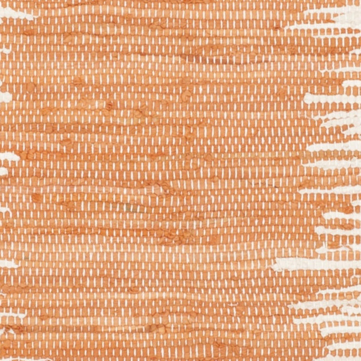 Montauk MTK751 Hand Woven Indoor Area Rug - Orange - 6' Round - Safavieh
