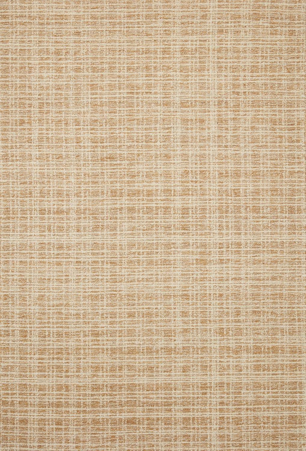 Chris Loves Julia x Loloi Polly Checkered Straw/Ivory Area Rug
