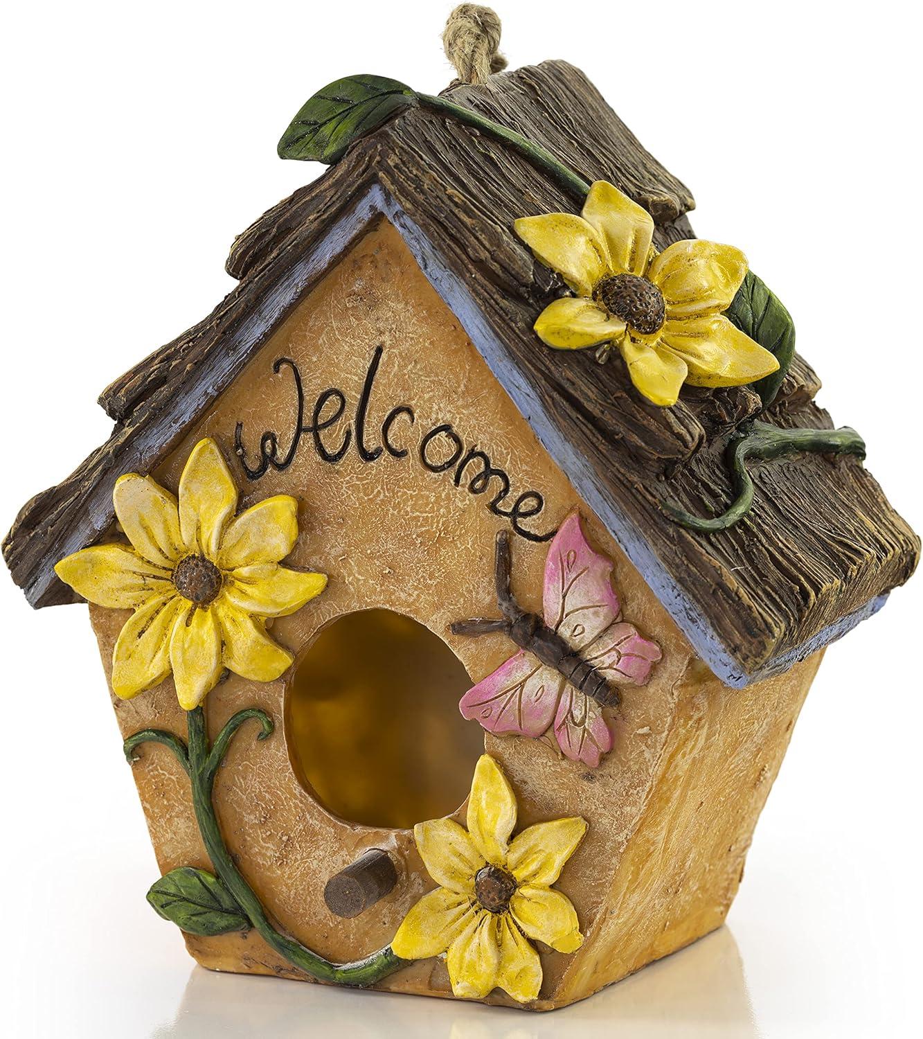 VP Home Acron Welcome Hanging Bird Houses for Outside