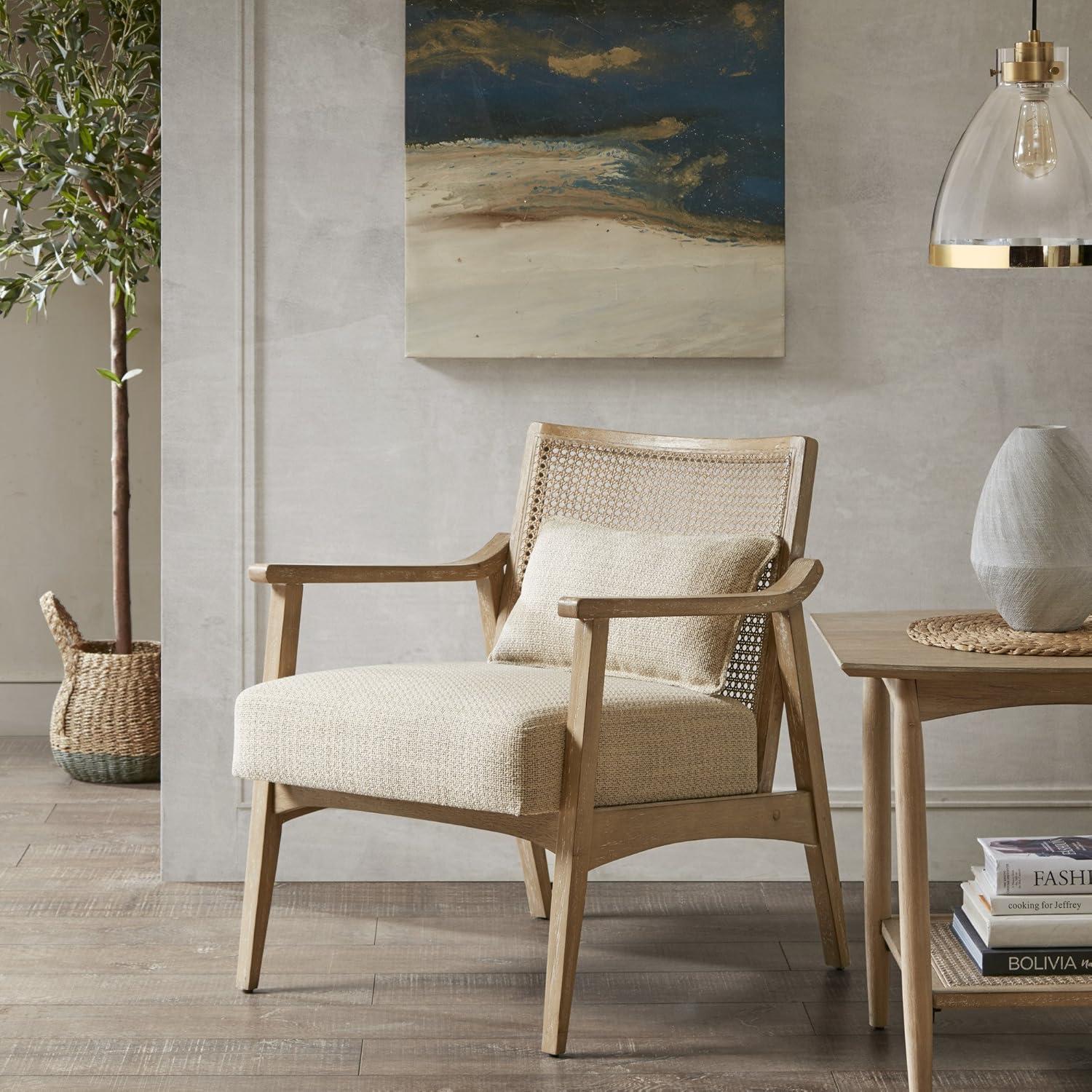 INK+IVY Kelly Cane Back Accent Chair