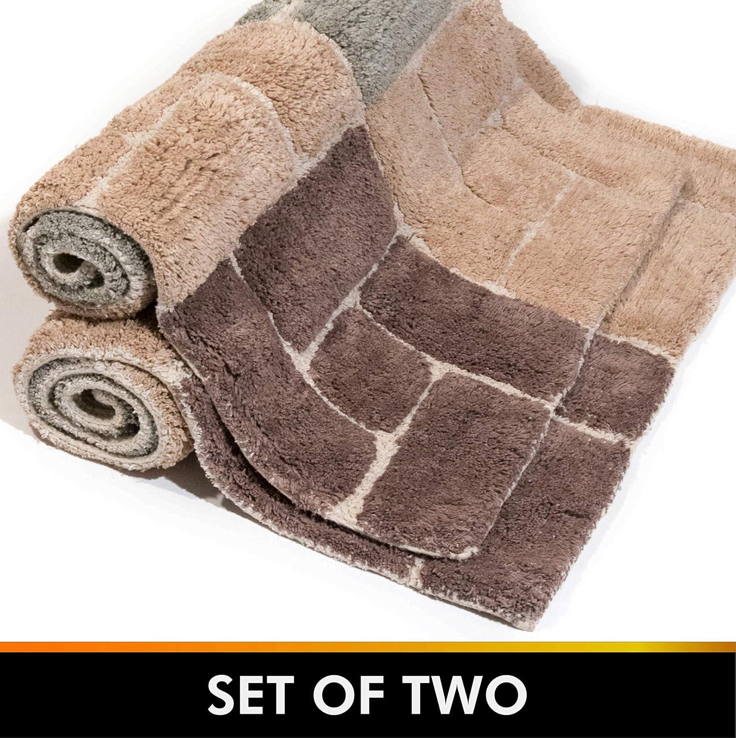 Chesapeake Merchandising Inc. Classic Color Cotton Blend Bath Rug