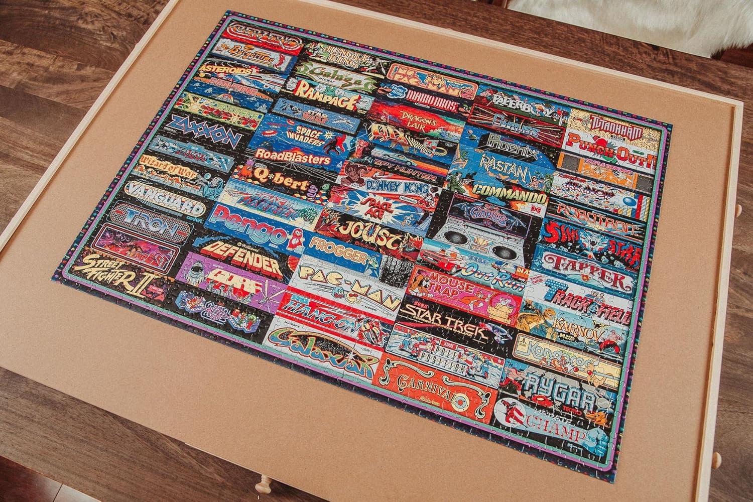 Toynk Arcadeageddon! Retro Arcade Game Collage 1000-Piece Jigsaw Puzzle