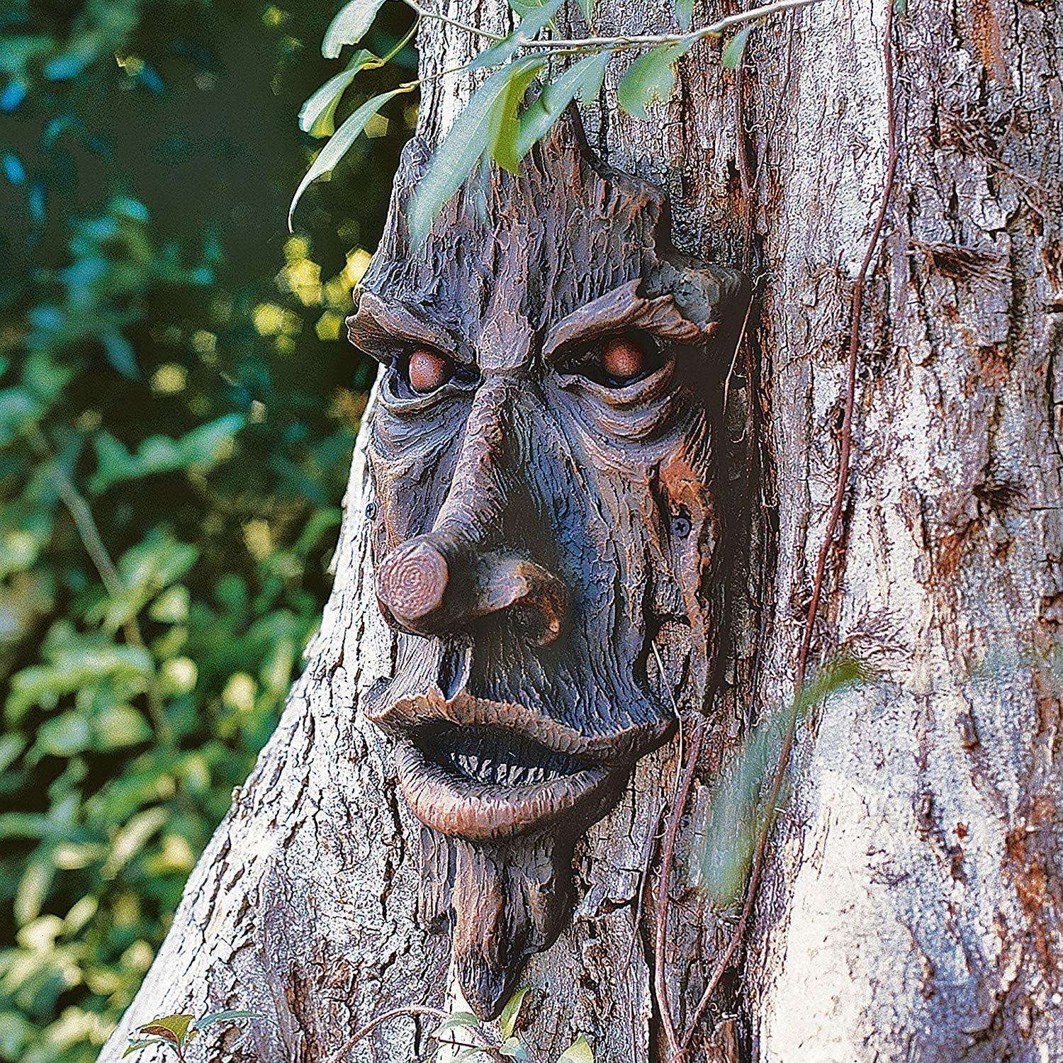 Design Toscano The Spirit of Nottingham Woods: Greenman Tree Sculpture