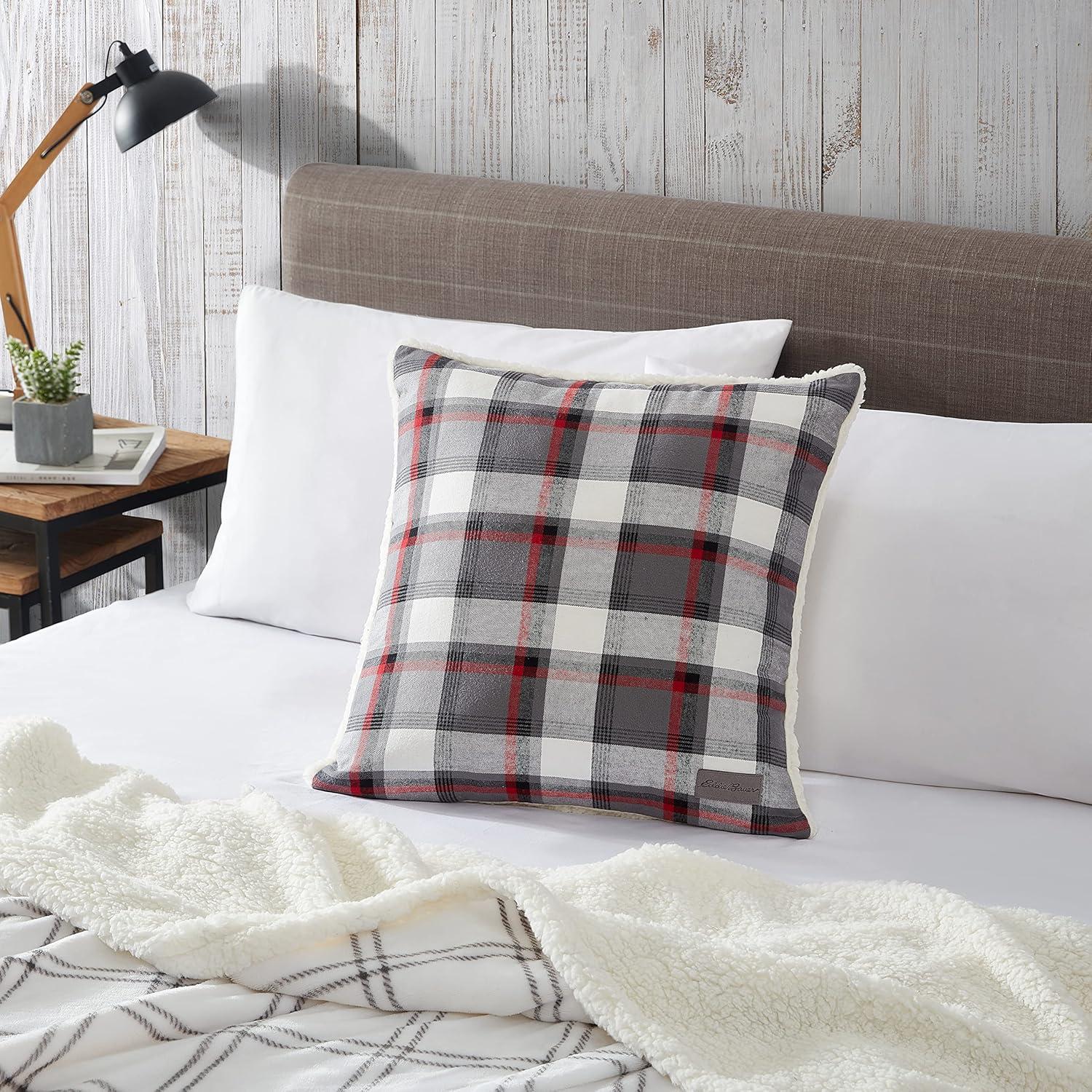 Eddie Bauer Eddie Bauer Wallace Sherpa Throw Pillow