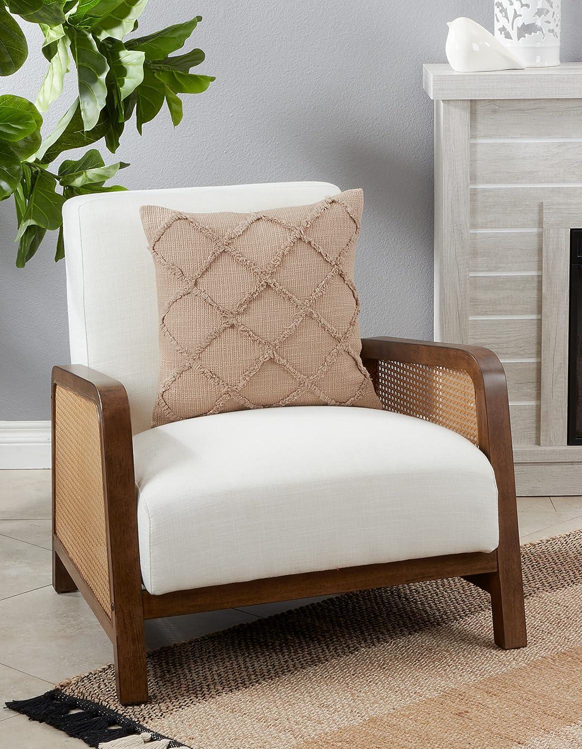 Saro Iero Collection Cotton Throw Pillow