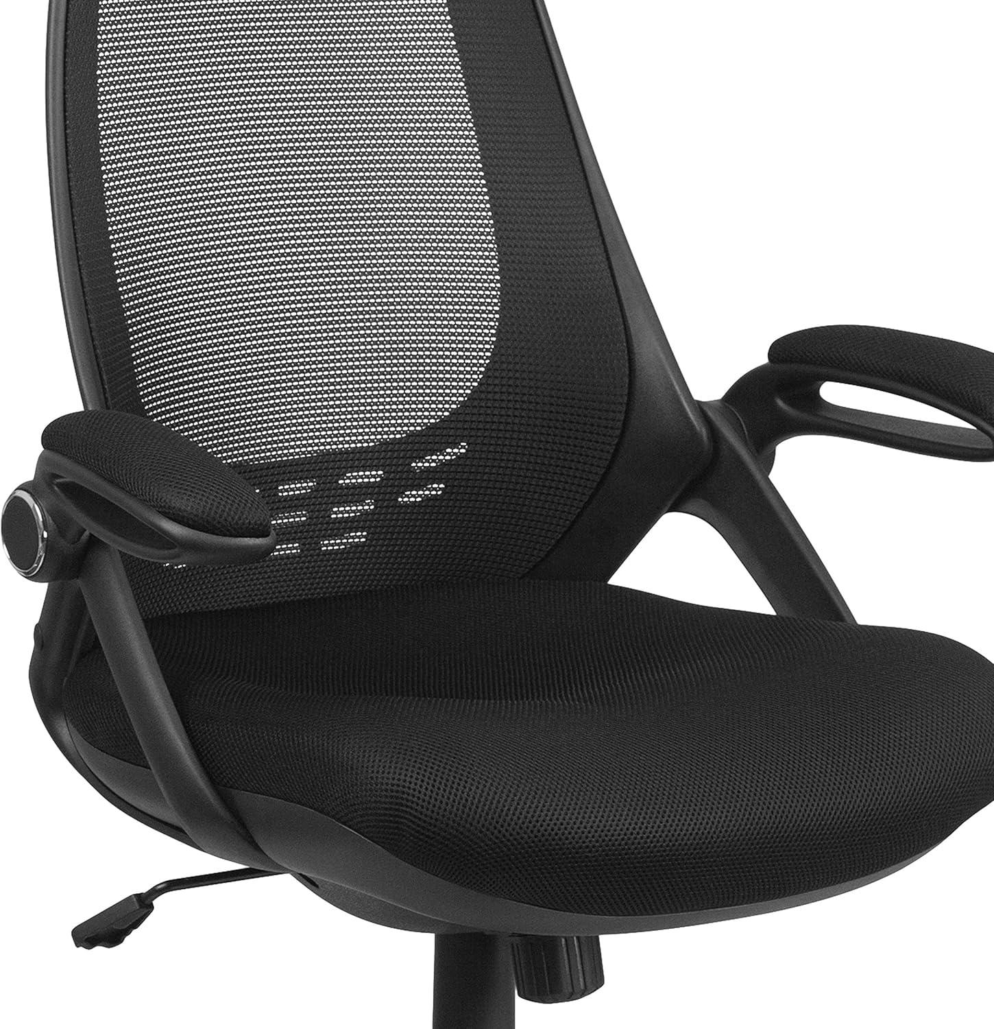 High Back Black Mesh Ergonomic Executive Swivel Chair