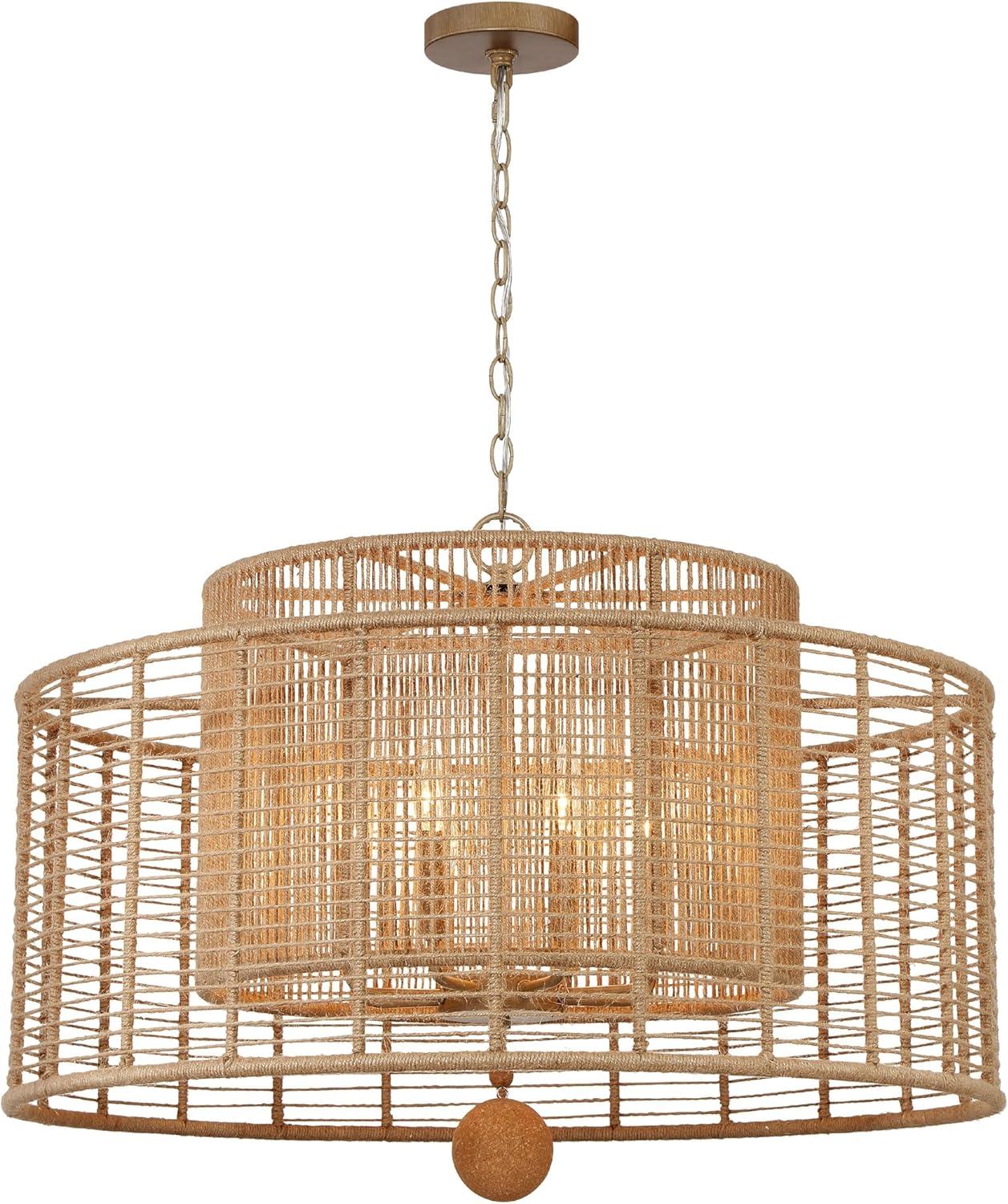 Crystorama Lighting Jayna 8 - Light Chandelier in  Burnished Silver